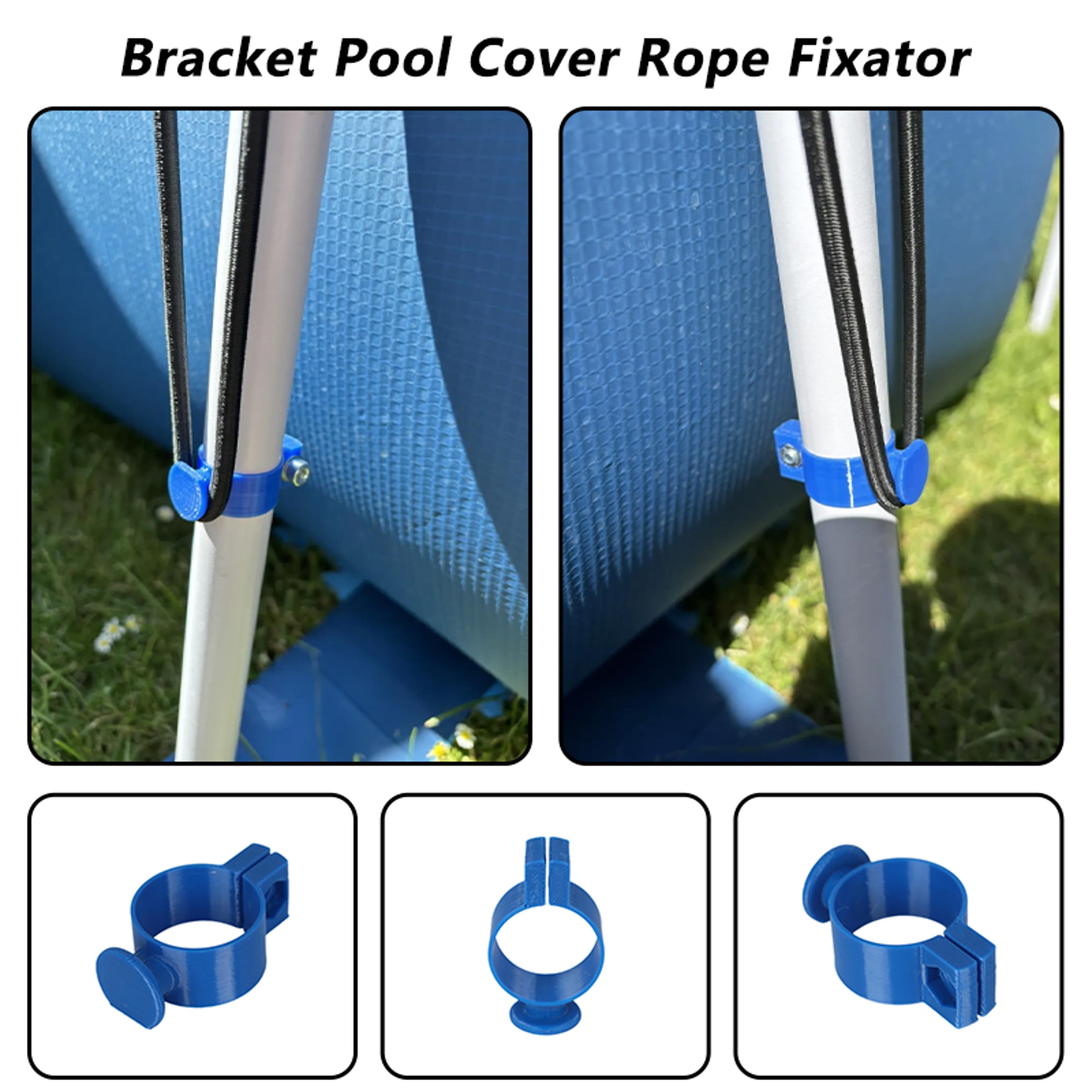 pool cover clips & pool cover fasteners with rope lock for frame pools and tarps