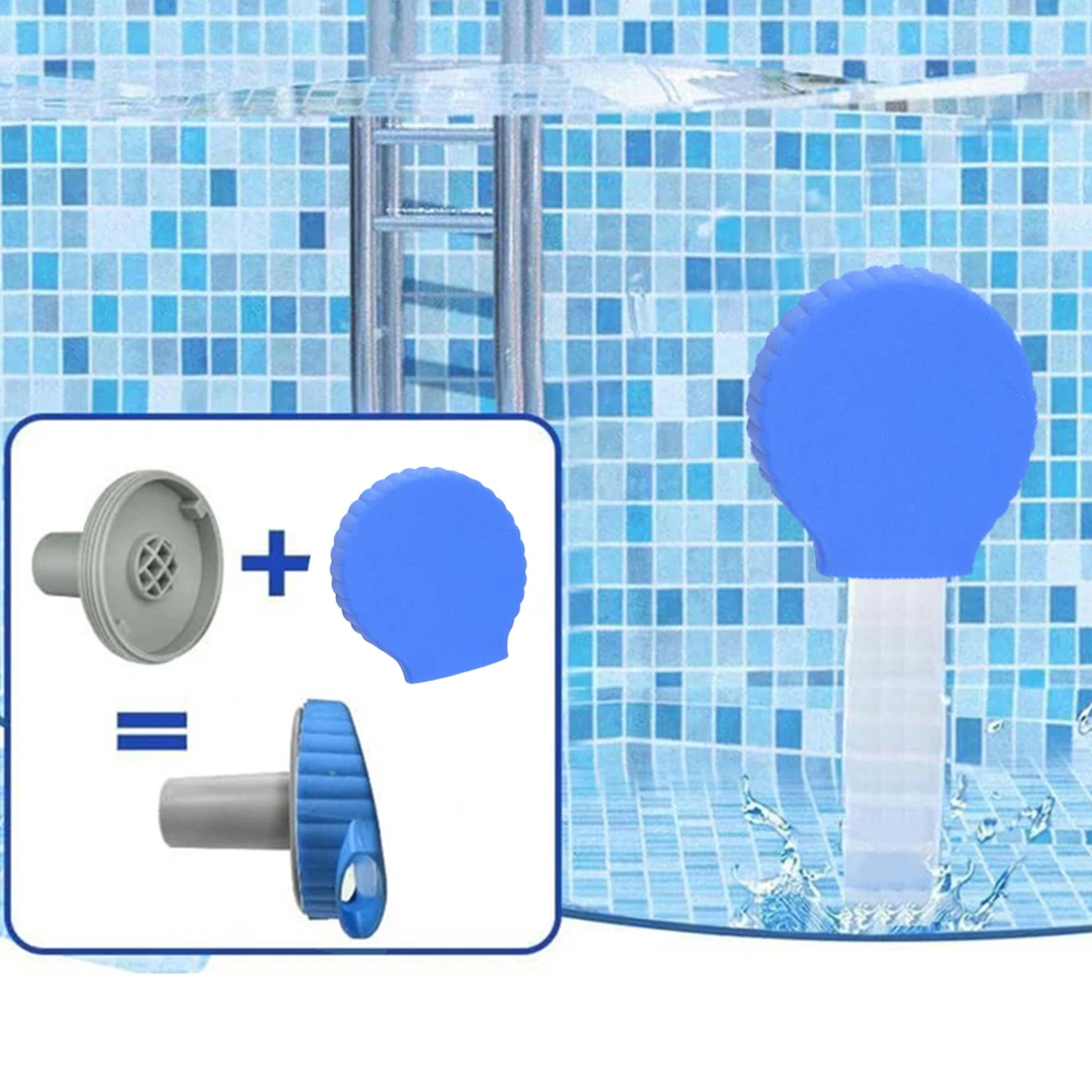 complete pool water circulation kit with pool inlet nozzle & durable abs pool accessory set