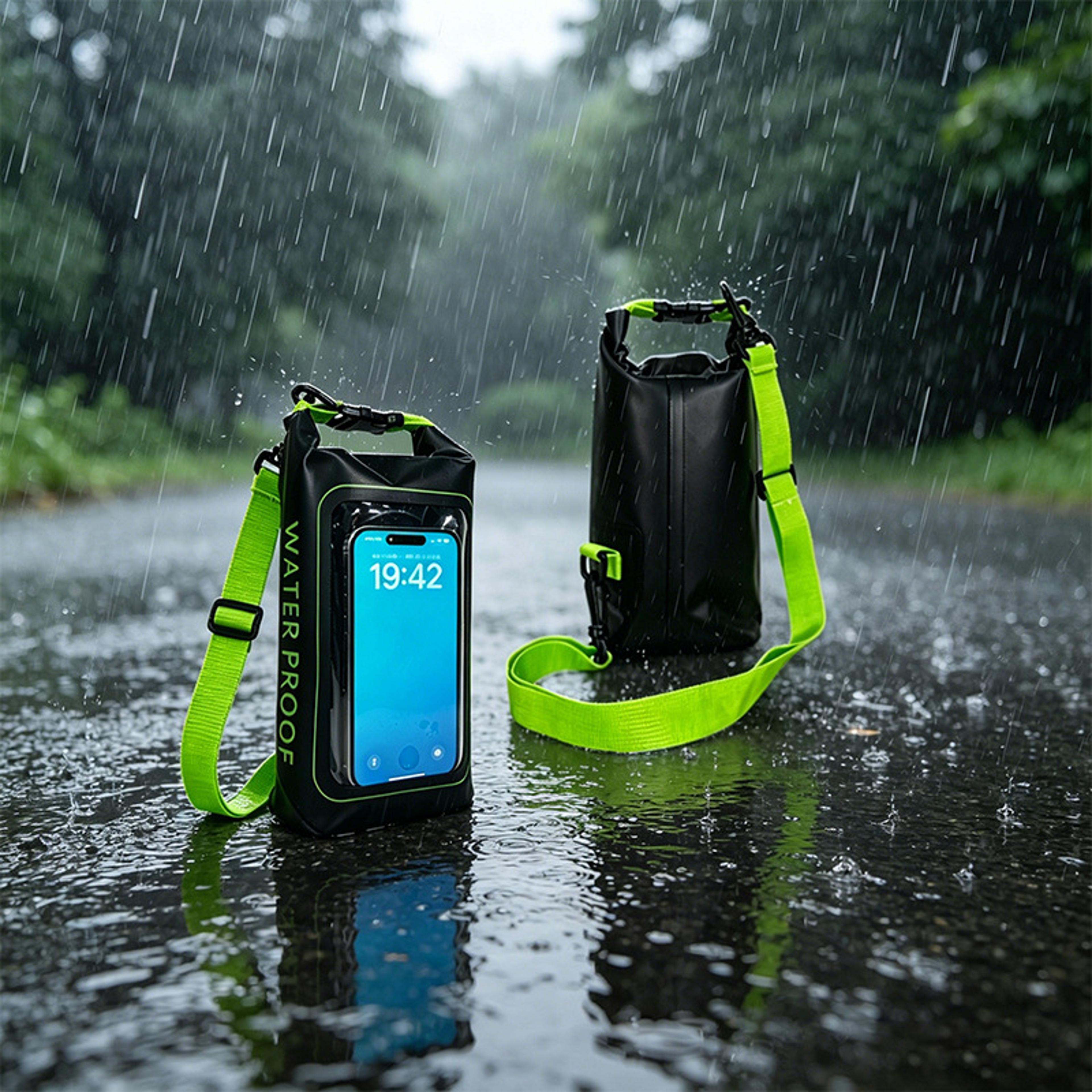 universal waterproof phone bag dry storage pouch for swimming, boating & beach adventures