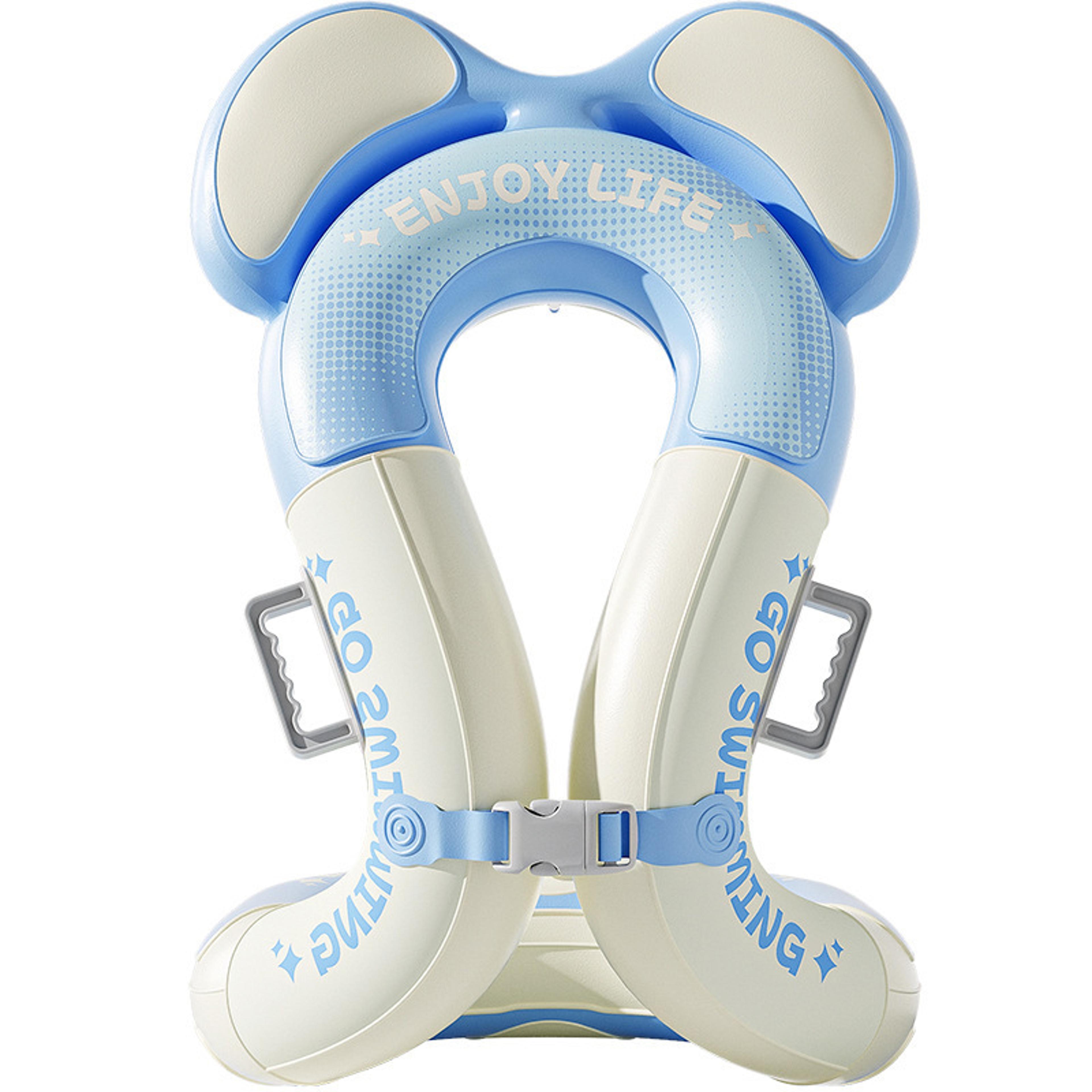 baby swim ring inflatable swim vest for toddlers secure kids pool float for water play
