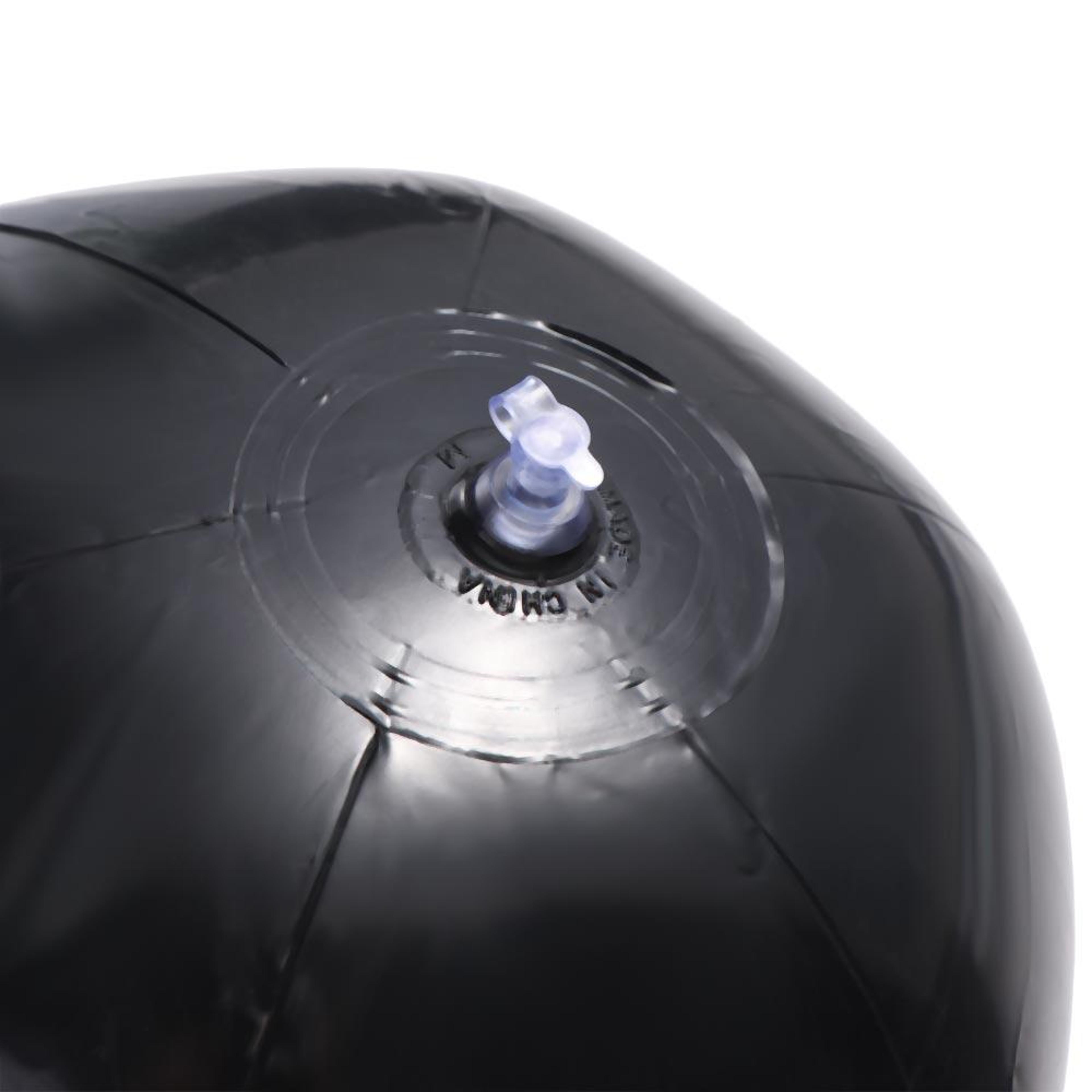 realistic inflatable barbell party prop for fitness theme events & gym decorations