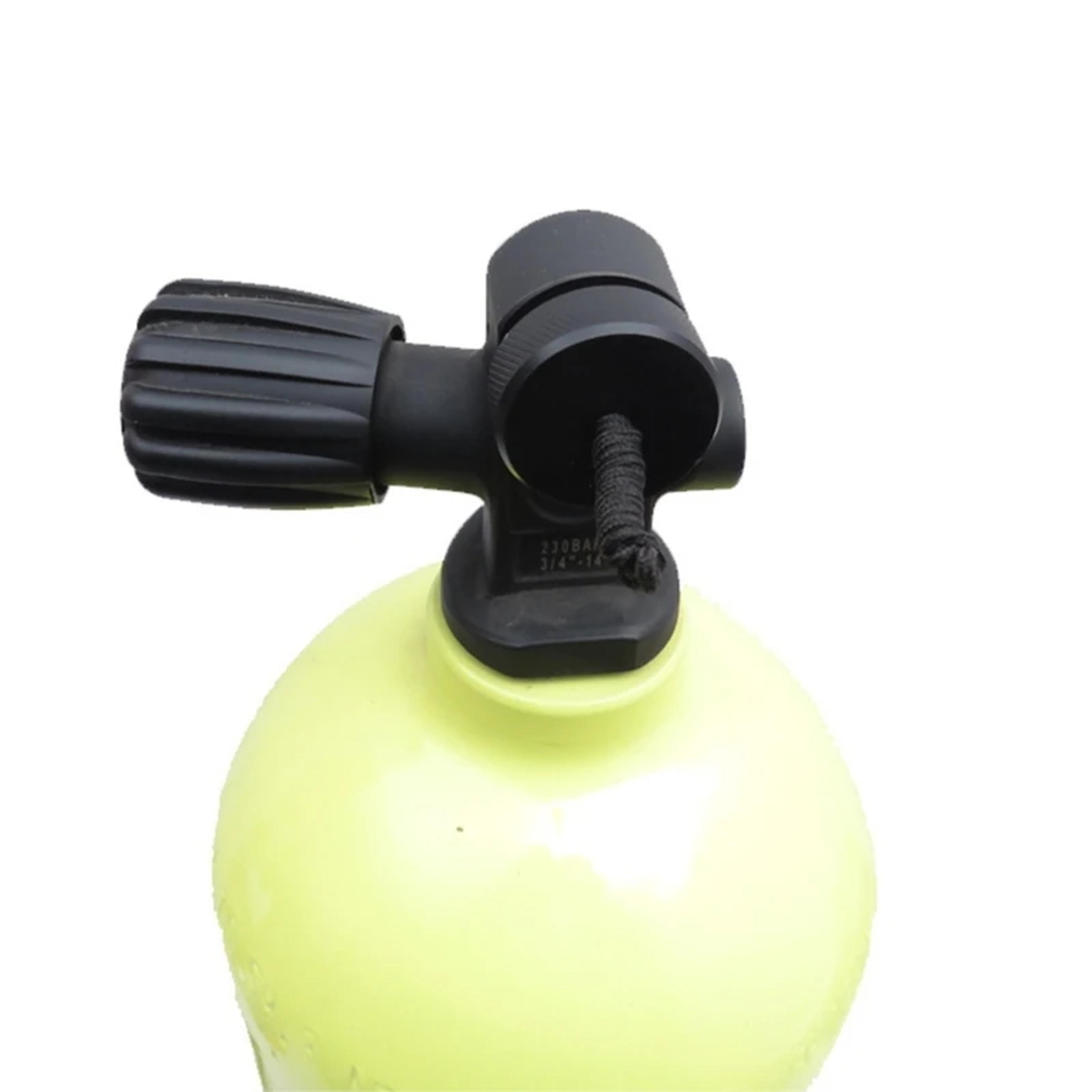 scuba tank valve dust plug with cord durable din tank valve protector & dive valve cap