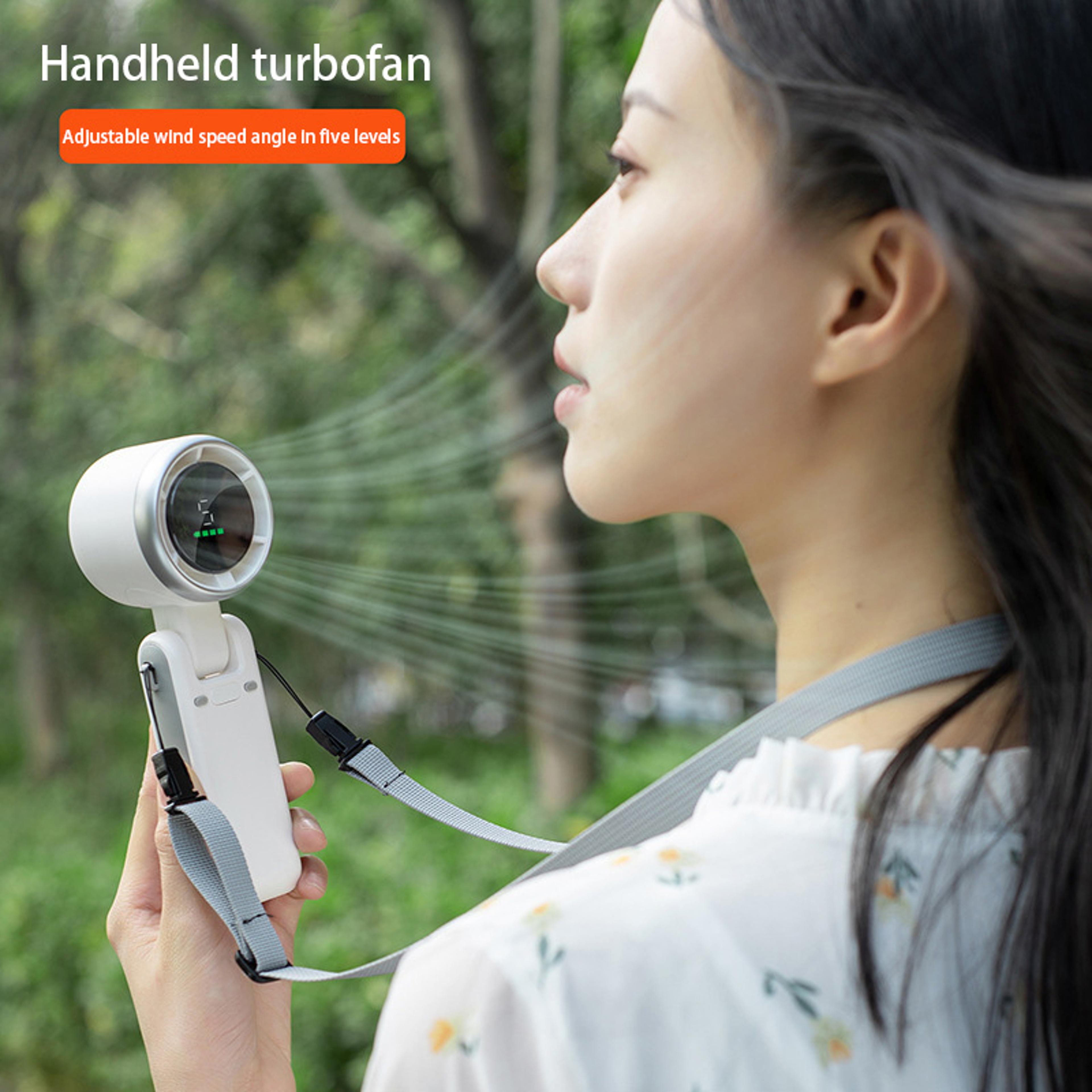 handheld mini fan usb rechargeable portable cooling fan with adjustable head