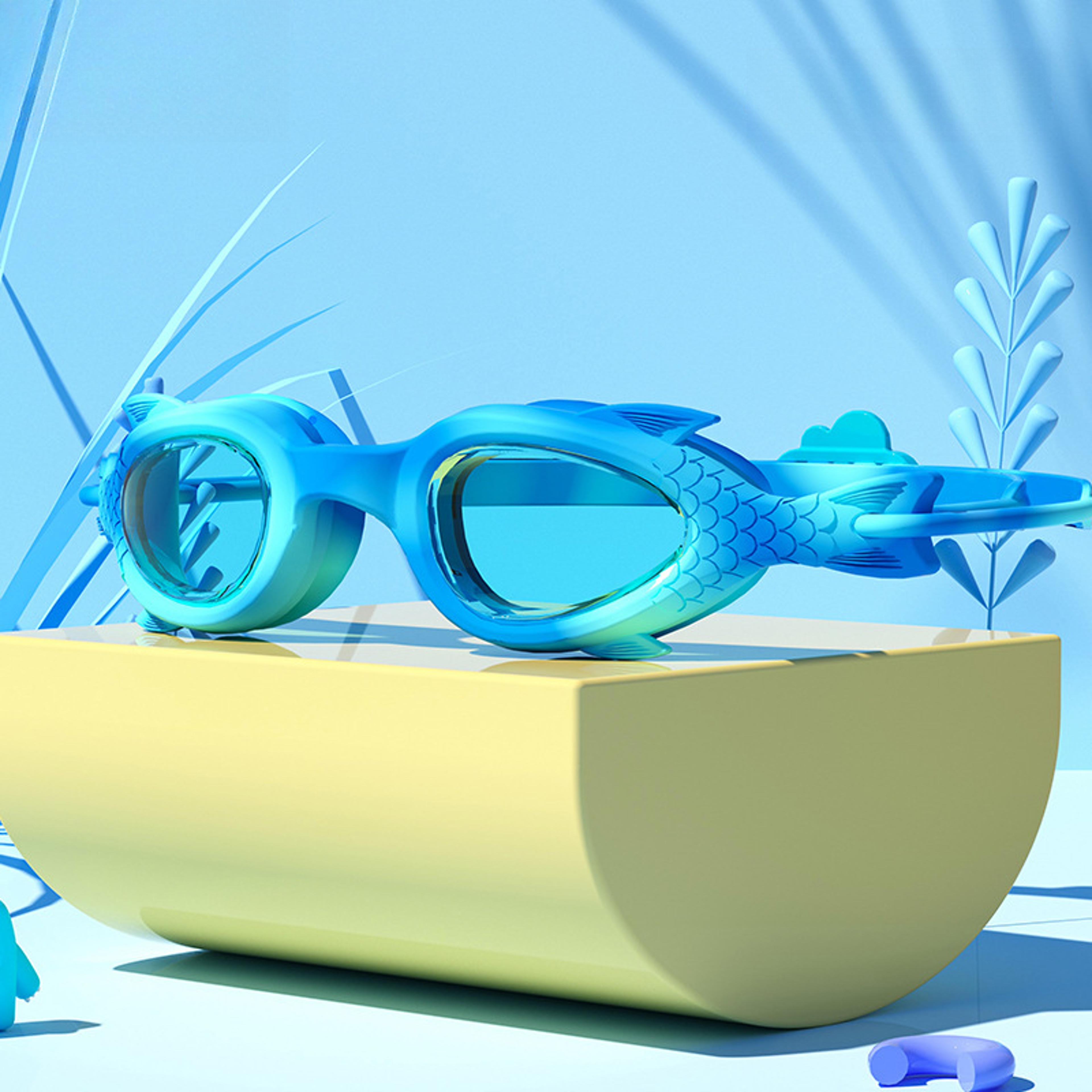kids swimming goggles anti fog waterproof training swim goggles with hd small frame