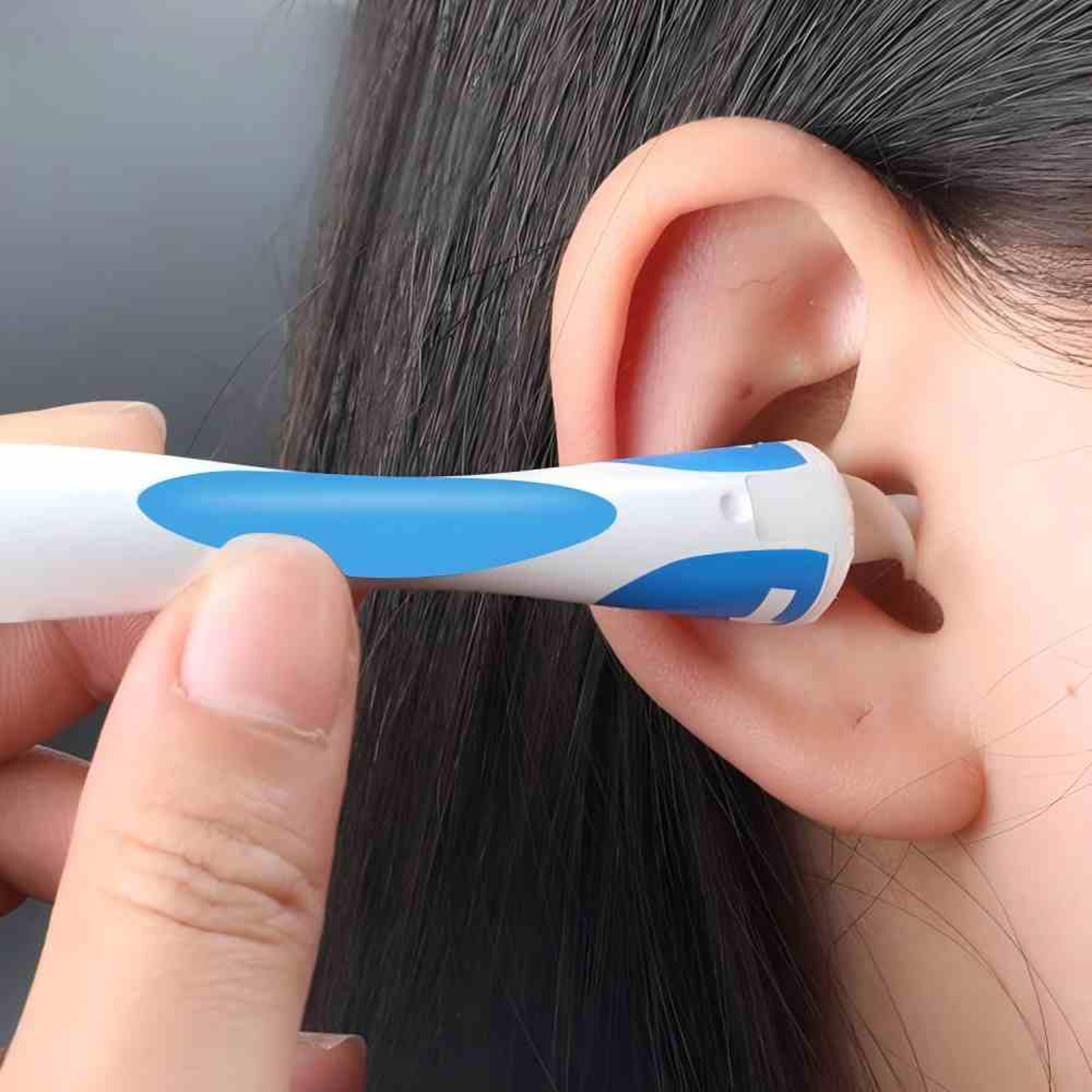 soft silicone ear wax remover kit with replacement tips safe ear cleaner tool