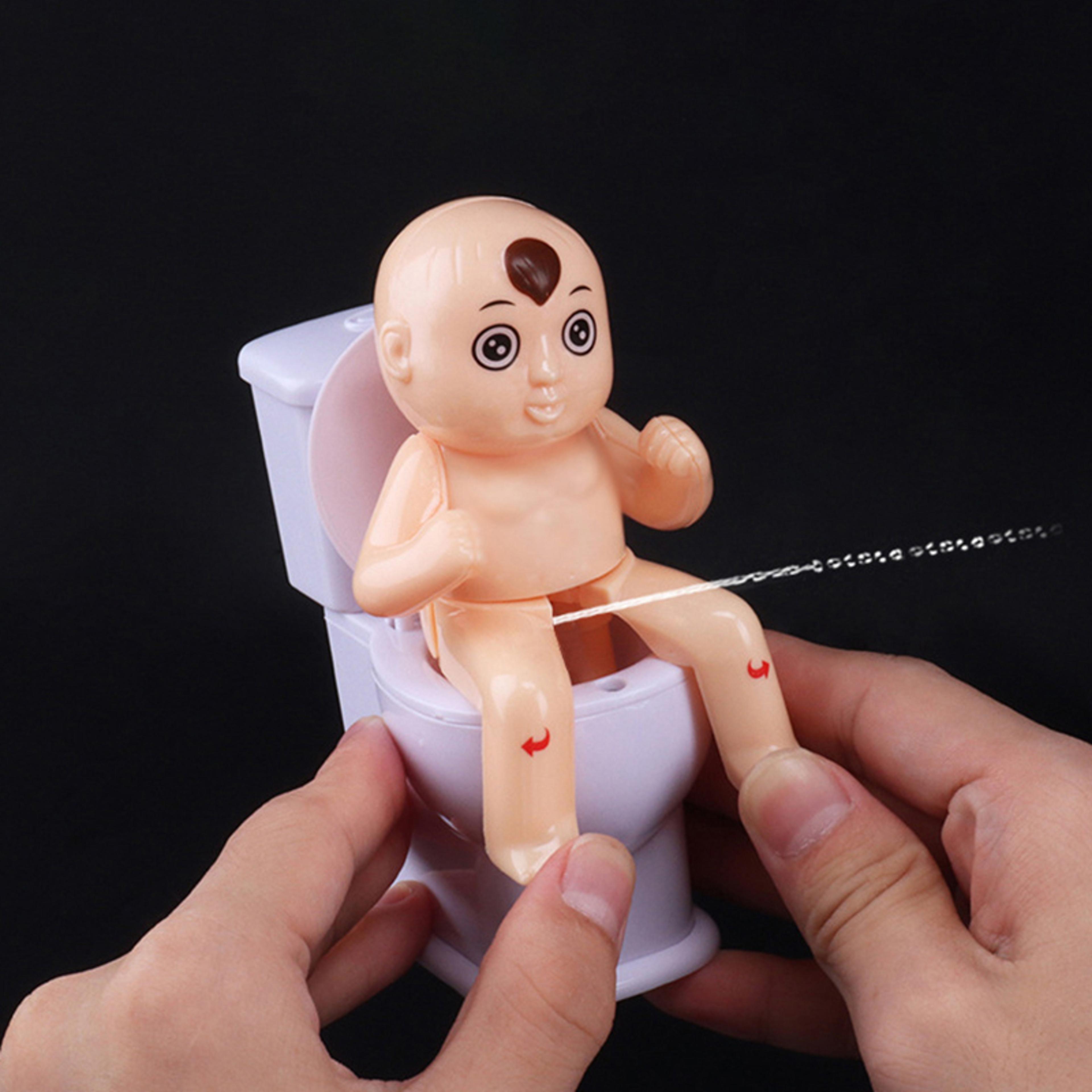 funny prank squirt toy water squirter doll novelty gag gift for parties & birthdays