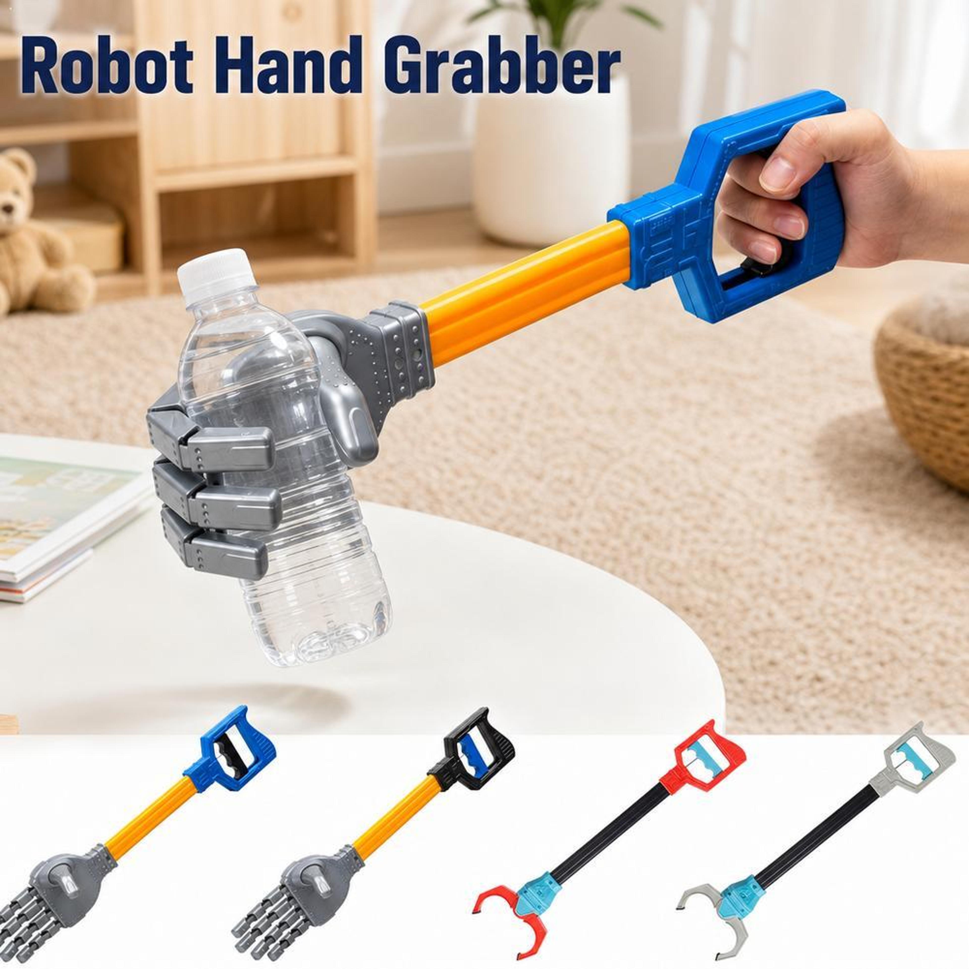 robot grabber toy for kids mechanical claw hand eye coordination interactive stem learning toy