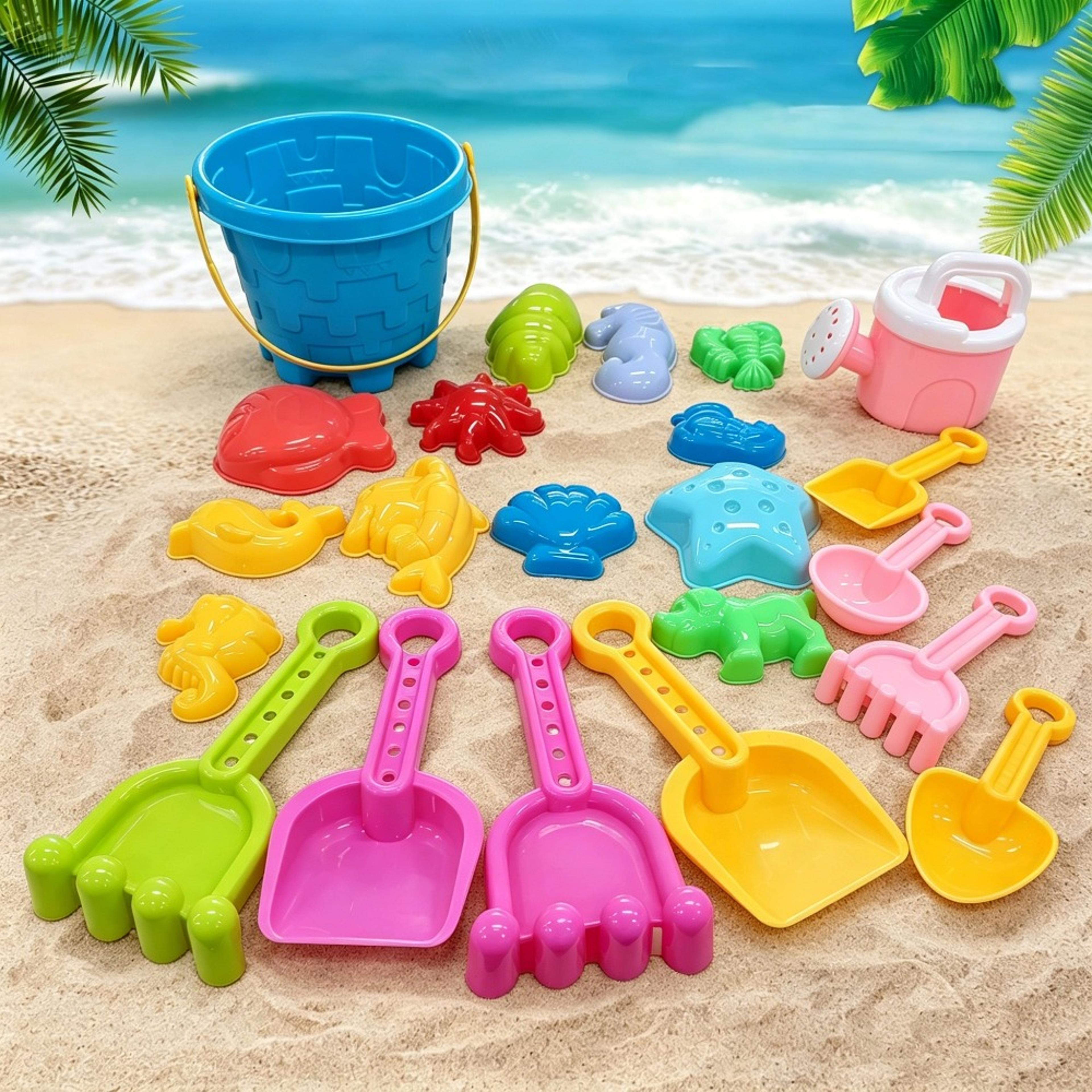 kids beach toys sand digging set outdoor water play beach toy set for toddlers & children