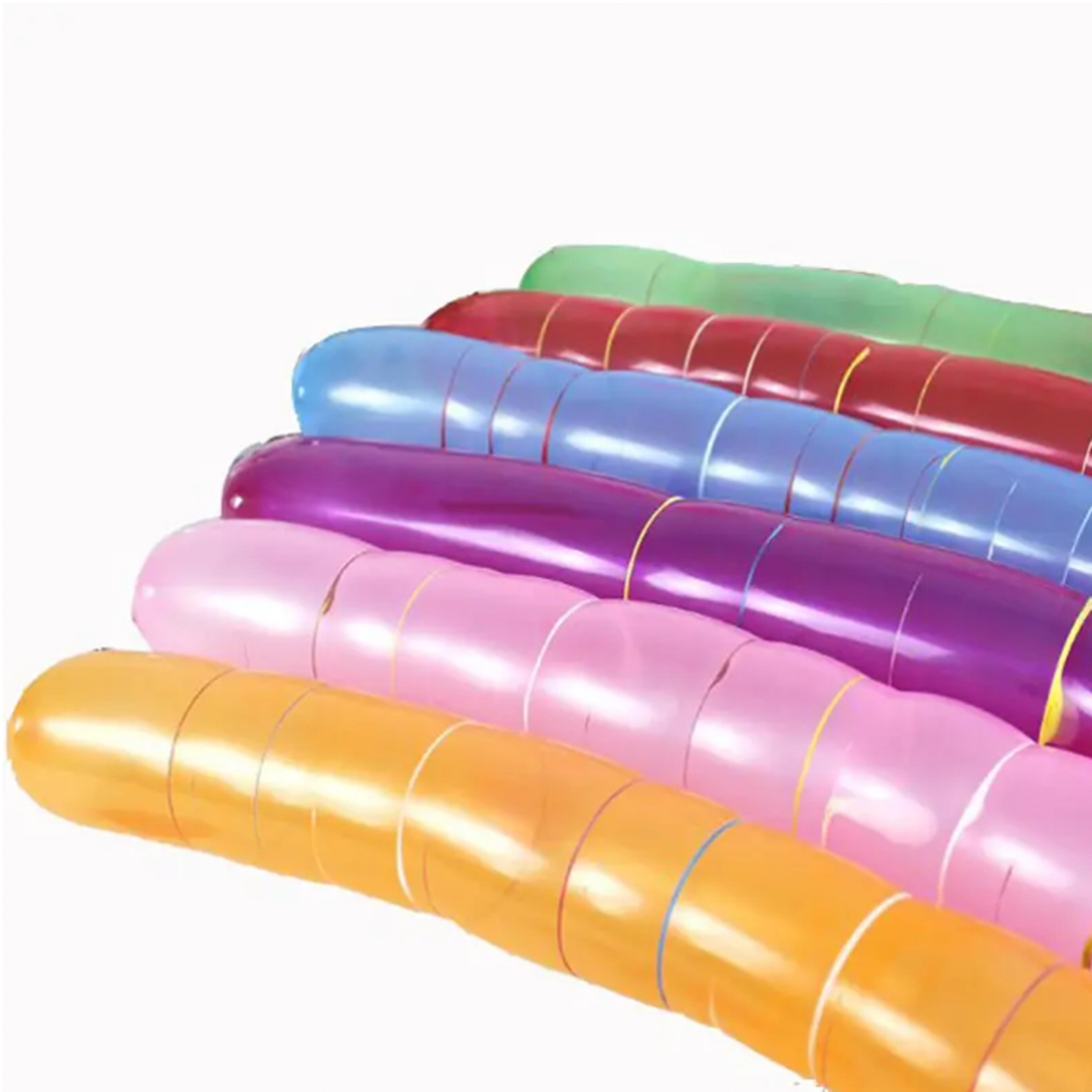 rocket balloons flying squeaky long latex balloons for birthday party decorations