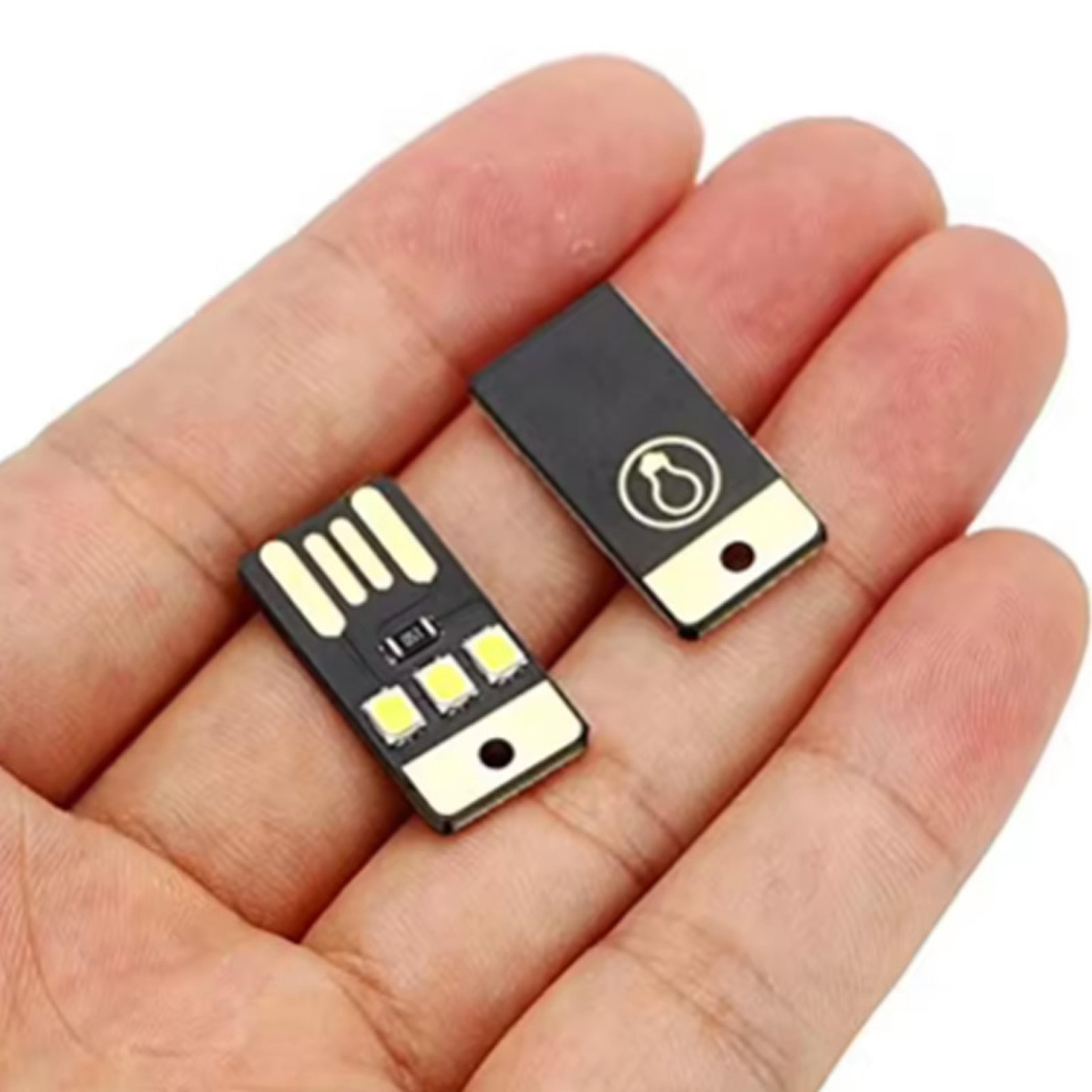 ultra thin usb led light mini touch lamp for laptop, power bank & night reading