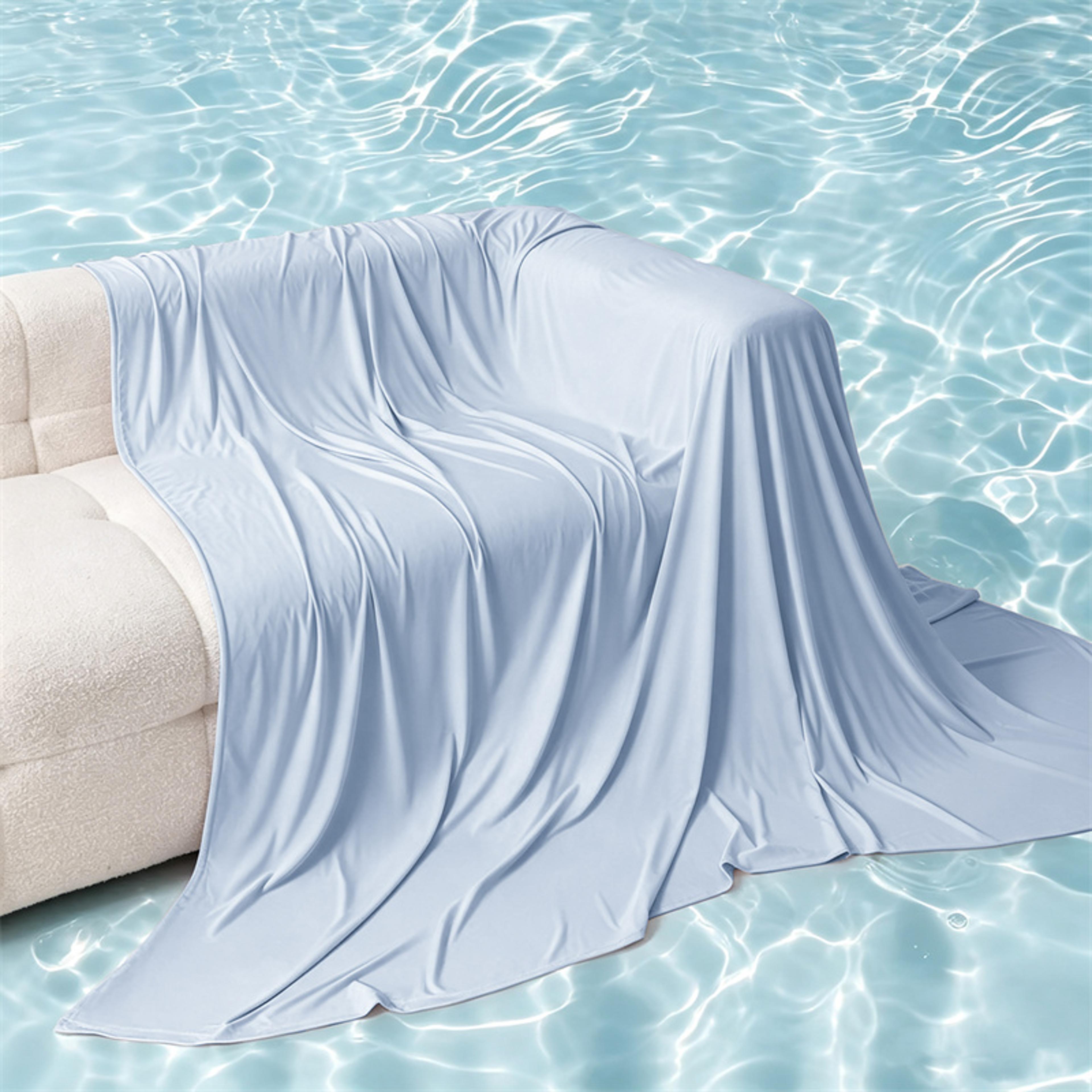 ultra soft cooling blanket breathable summer blanket lightweight cooling quilt for hot sleepers