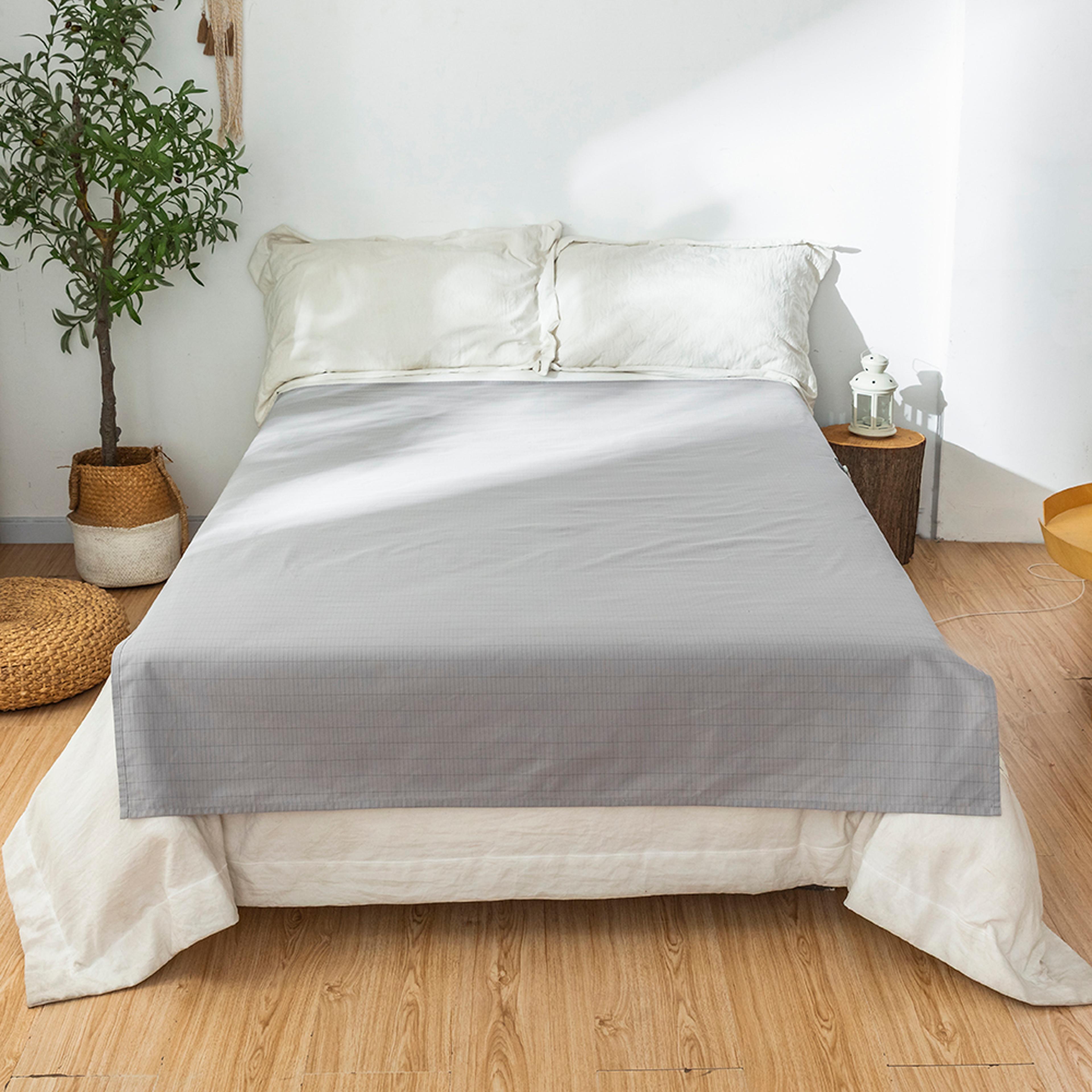 conductive grounding sheet for bed cotton earthing sheet for comfortable nighttime rest