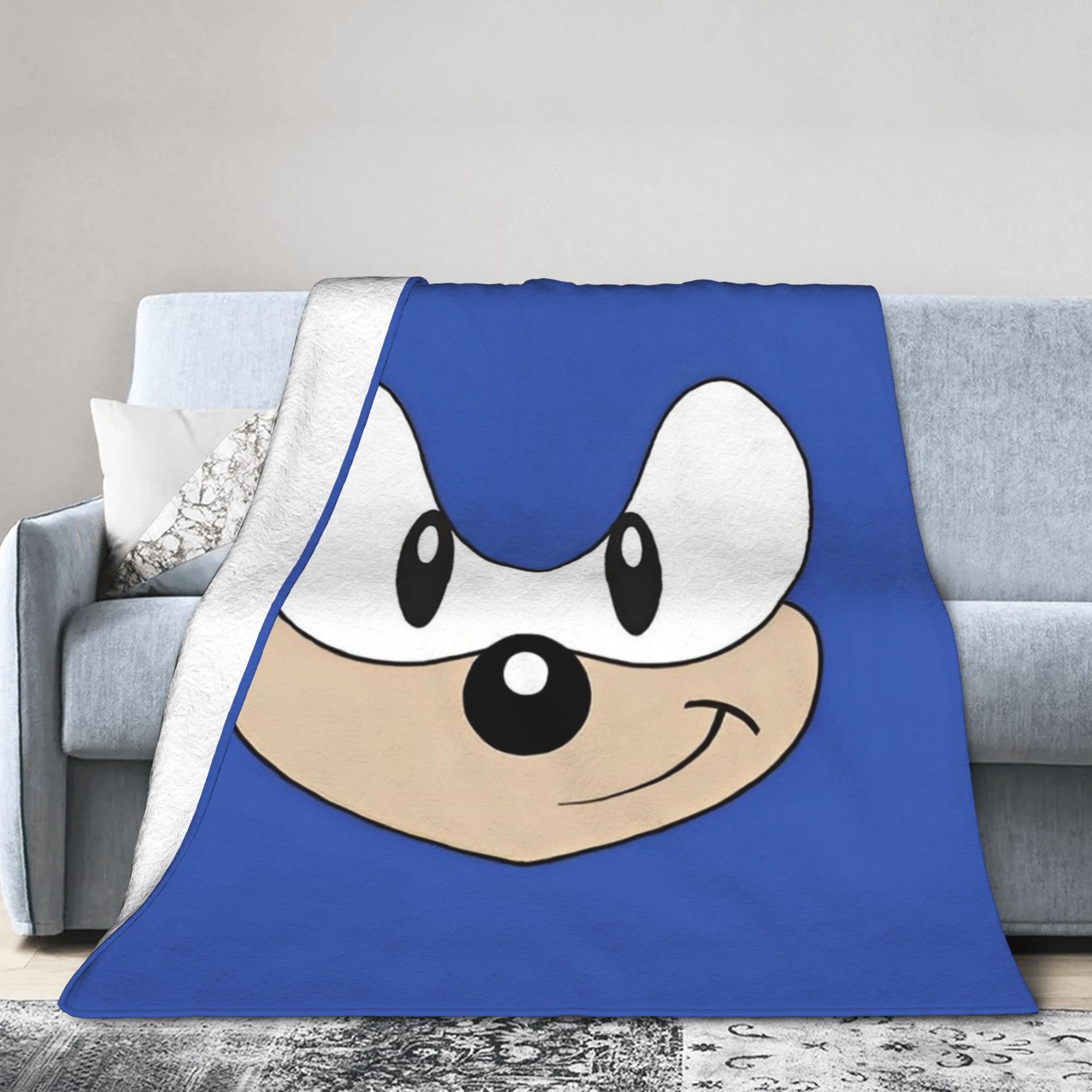 shadow game cartoon throw blanket ultra soft gaming fleece bed & sofa blanket