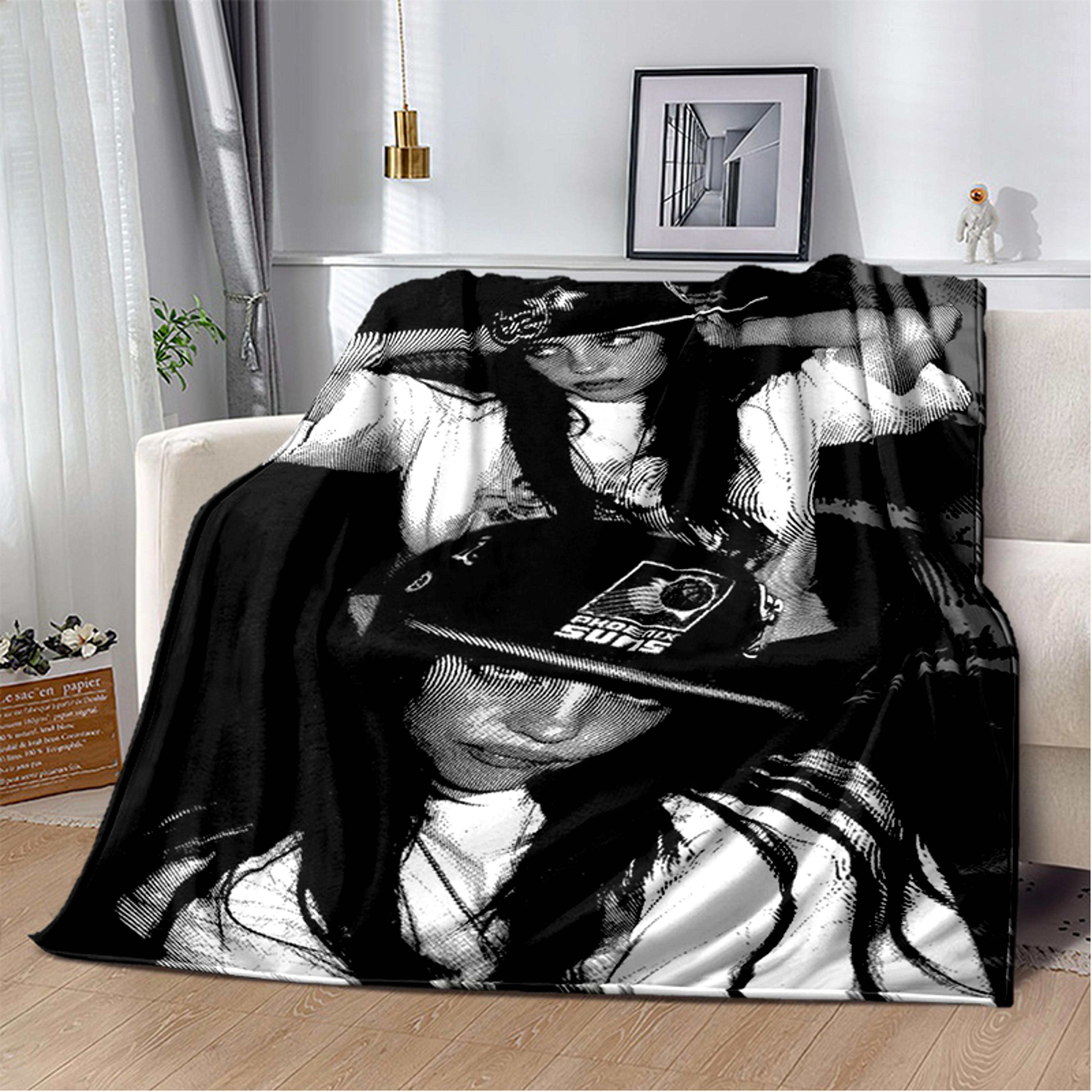 billie eilish blanket soft flannel throw blanket for bed, sofa, travel & cozy home decor