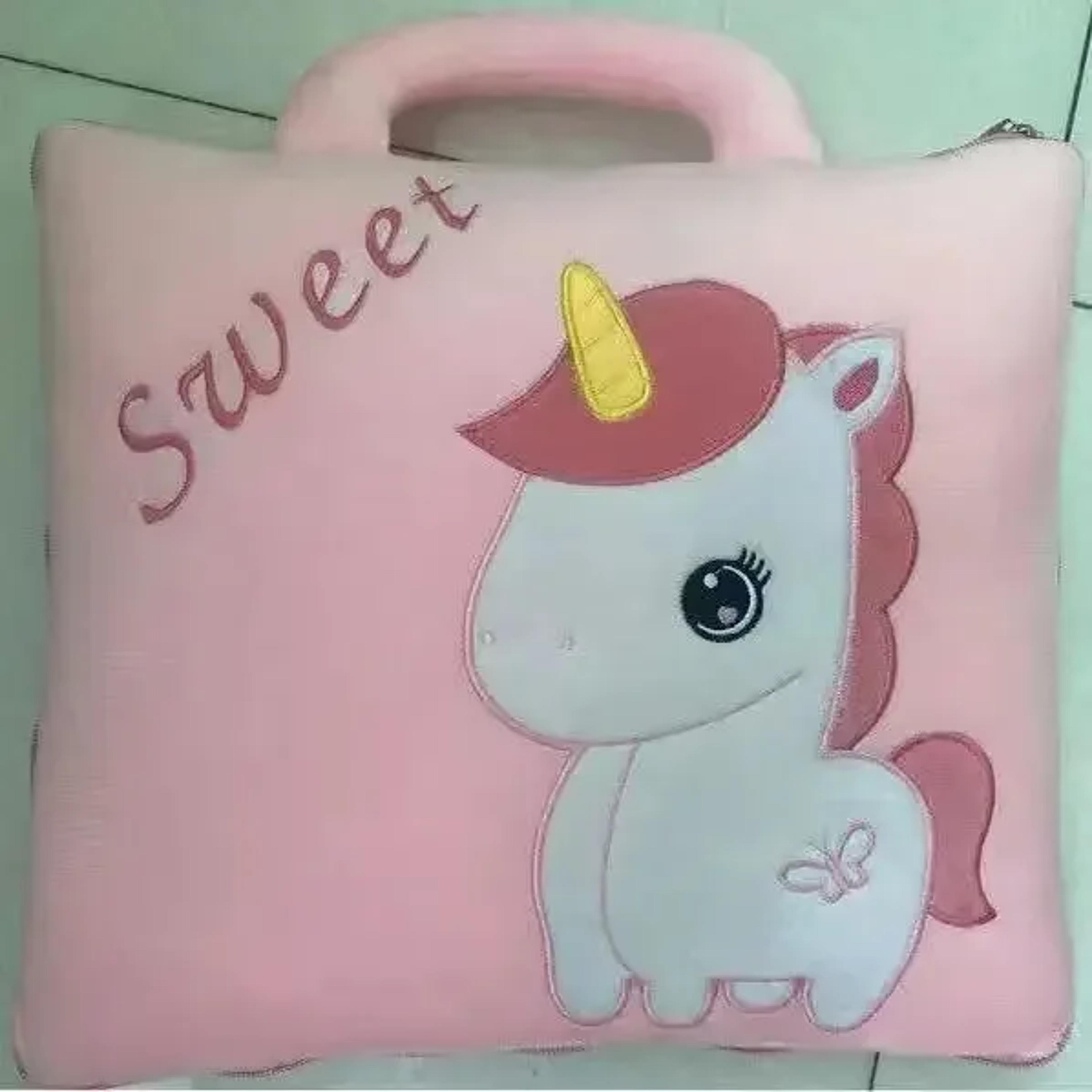 cute pillow blanket convertible cushion & office nap travel blanket