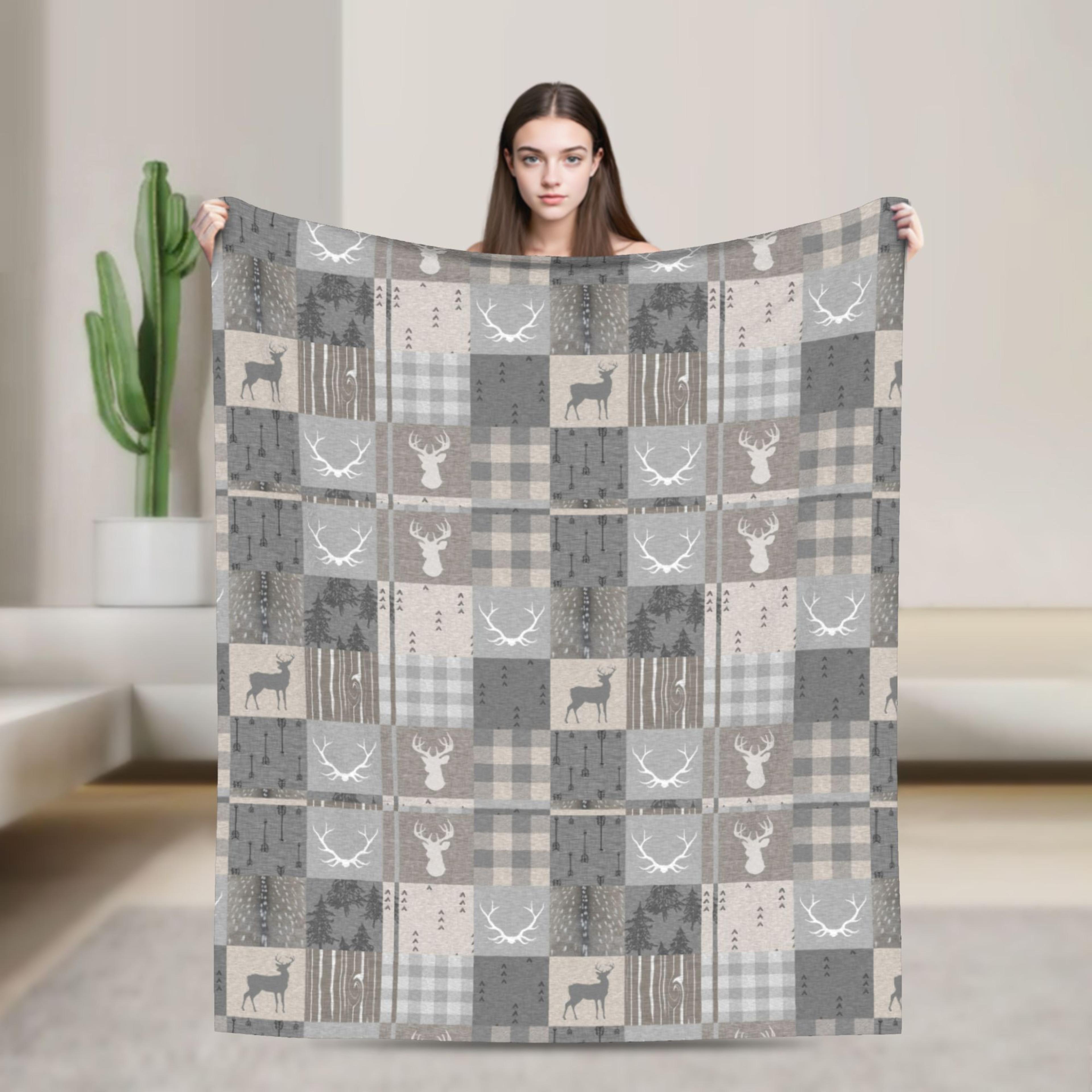 royal stewart tartan throw blanket ultra soft coral fleece blanket for sofa, bed, travel & holiday comfort