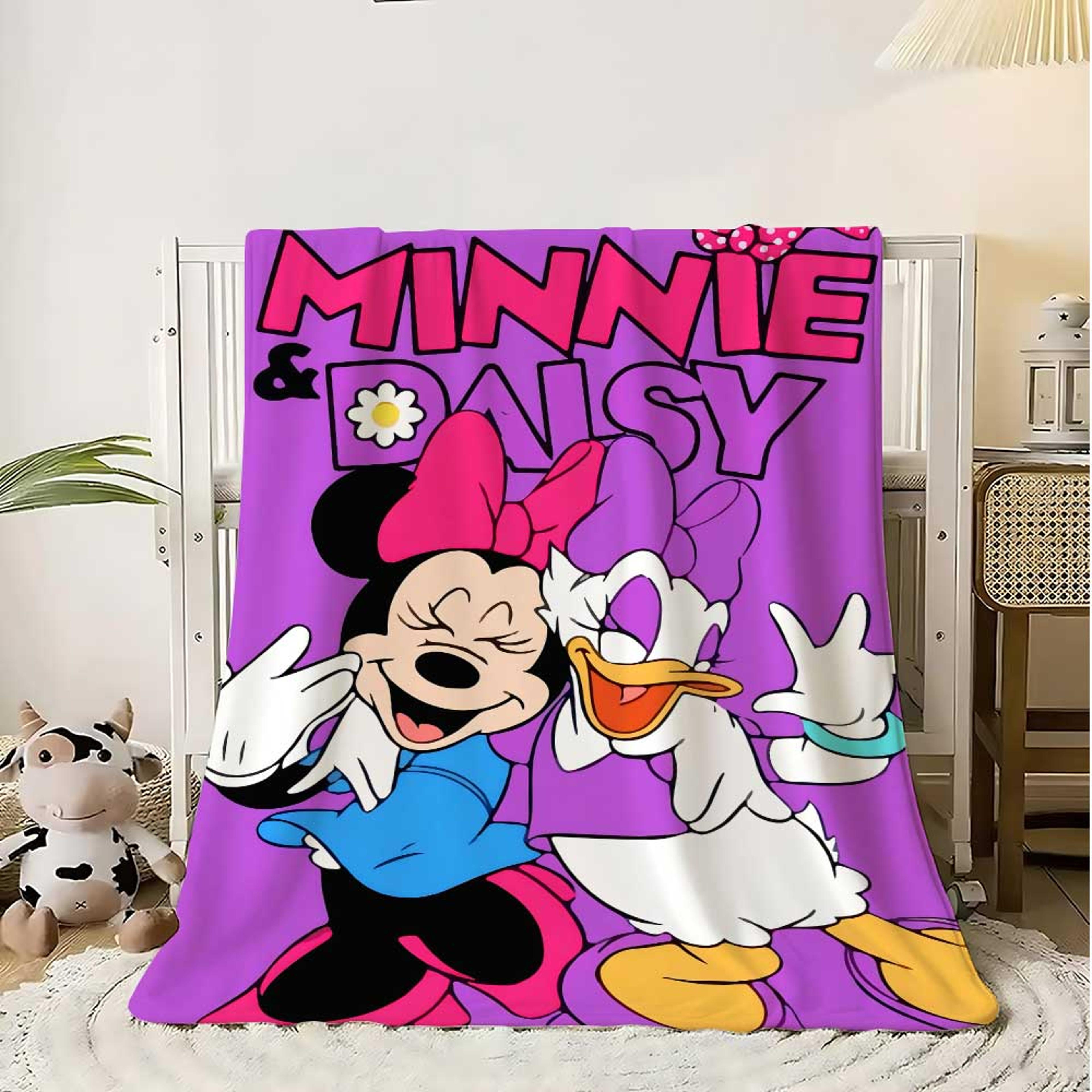 kawaii m minnies kawaii throw blanket soft cute fleece sofa & bed blanket for cozy home decor