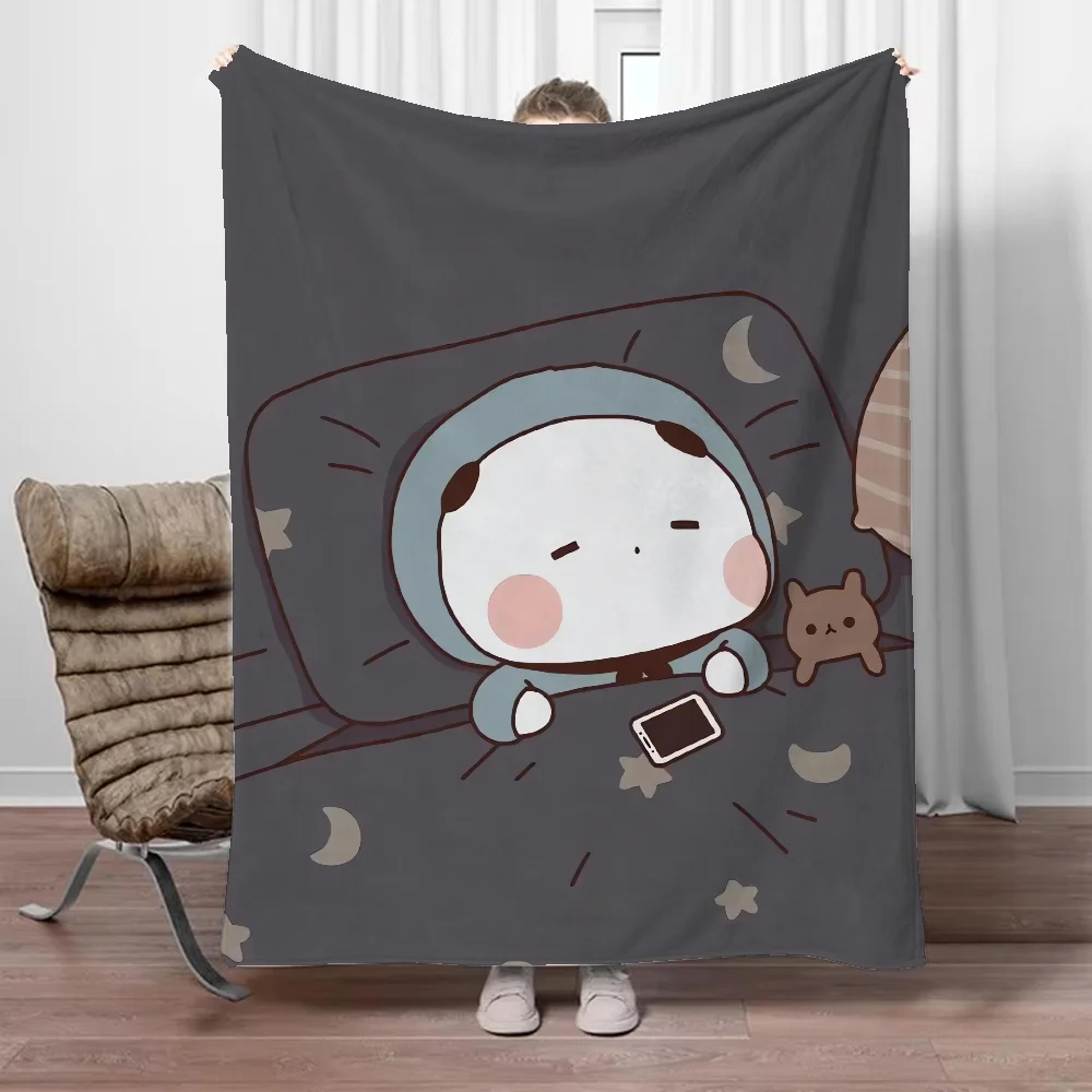 bubu dudu soft throw blanket fluffy cozy cartoon bed & sofa blanket for all seasons