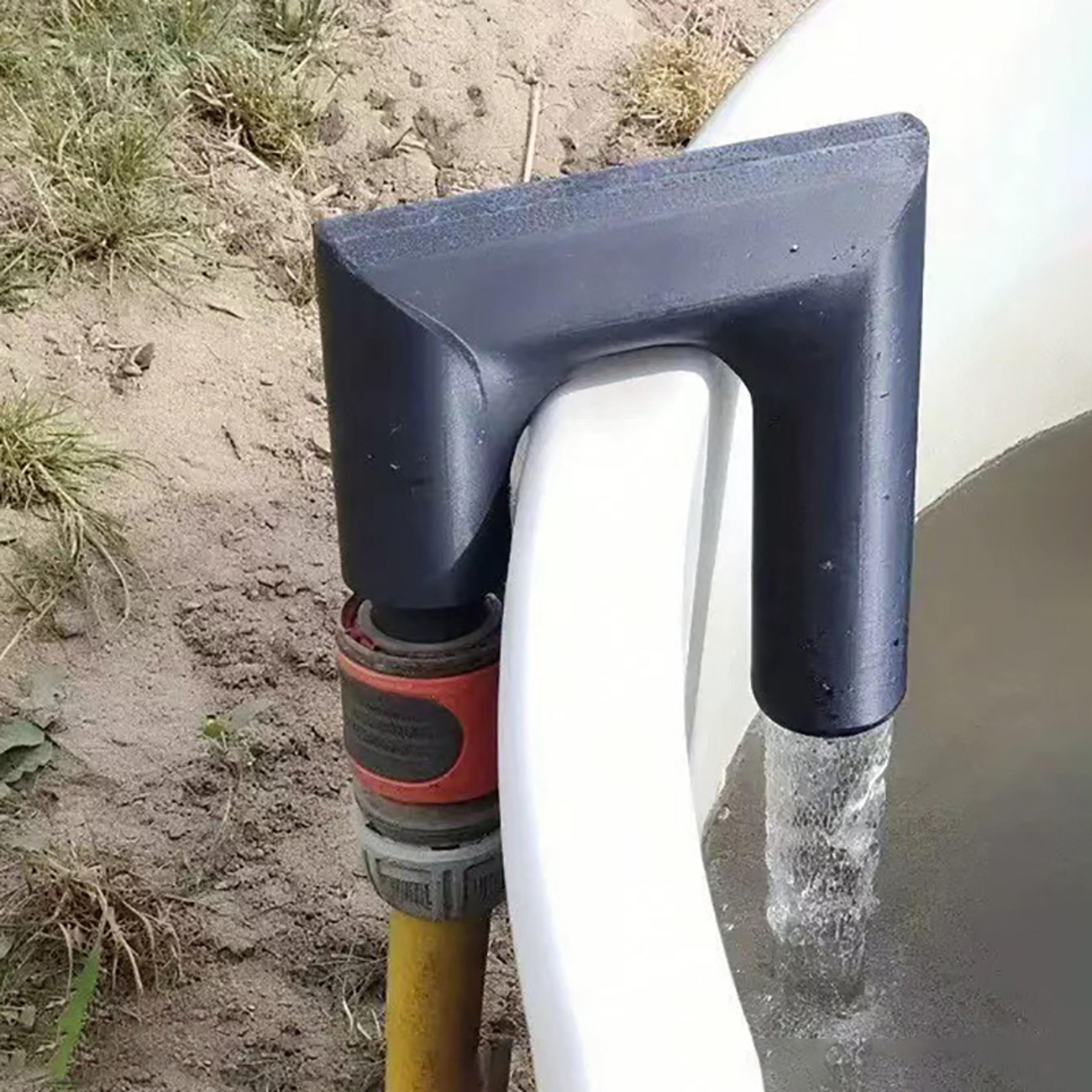 hands free garden hose hook anti slip hose holder for easy water tank filling & outdoor watering