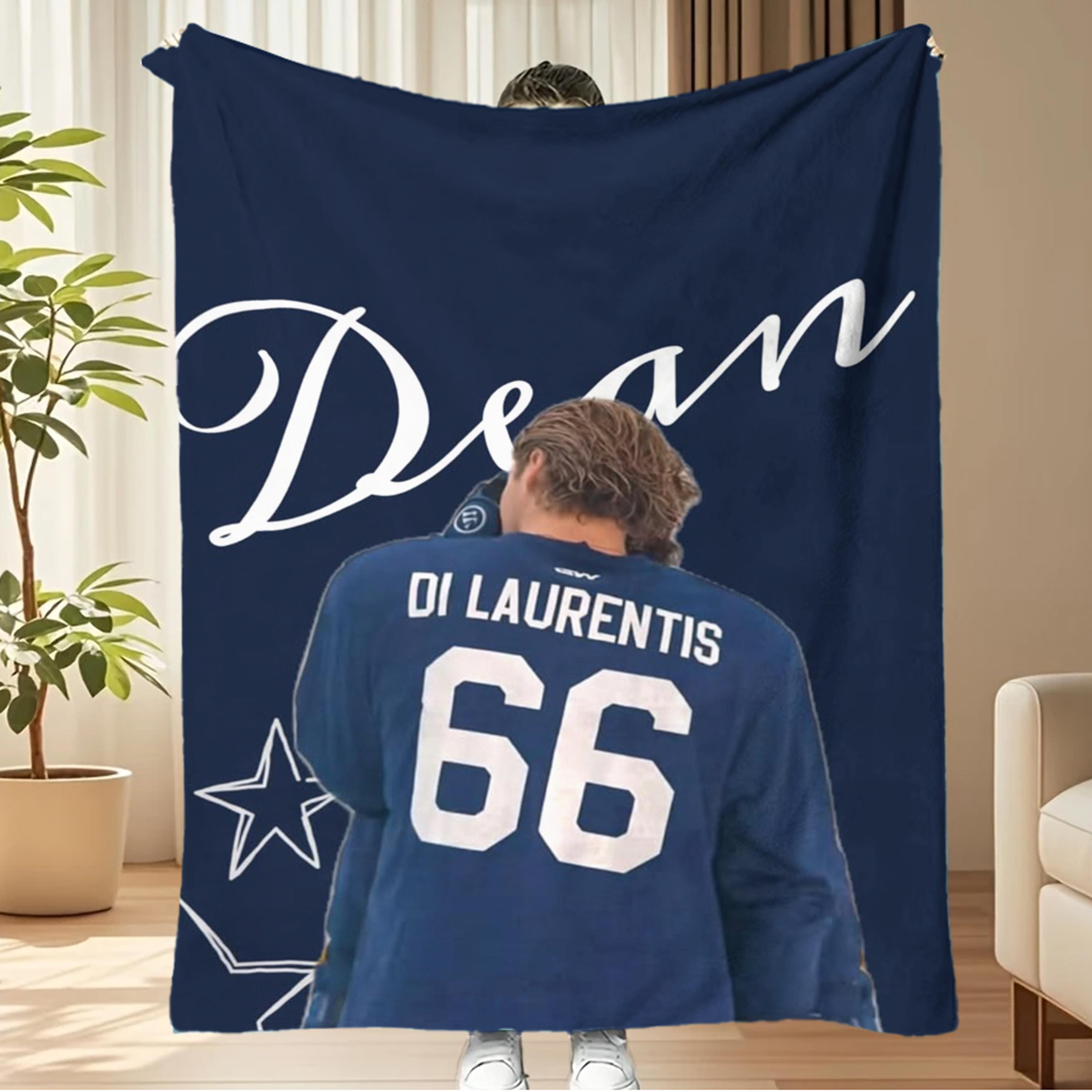 off campus graham hockey jersey blanket soft flannel throw blanket for book lovers