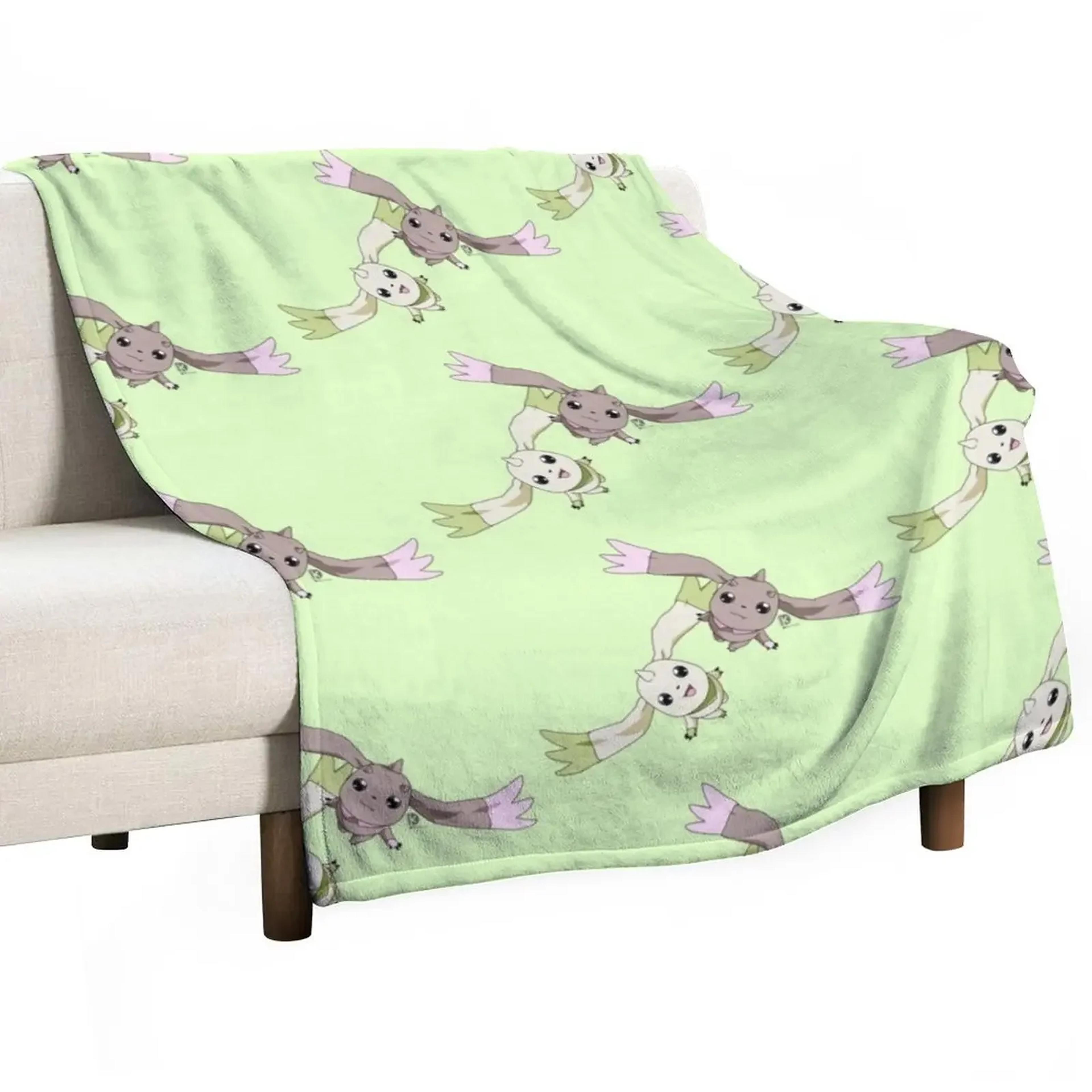 anime throw blanket soft fleece bed & sofa blanket for cozy home decor