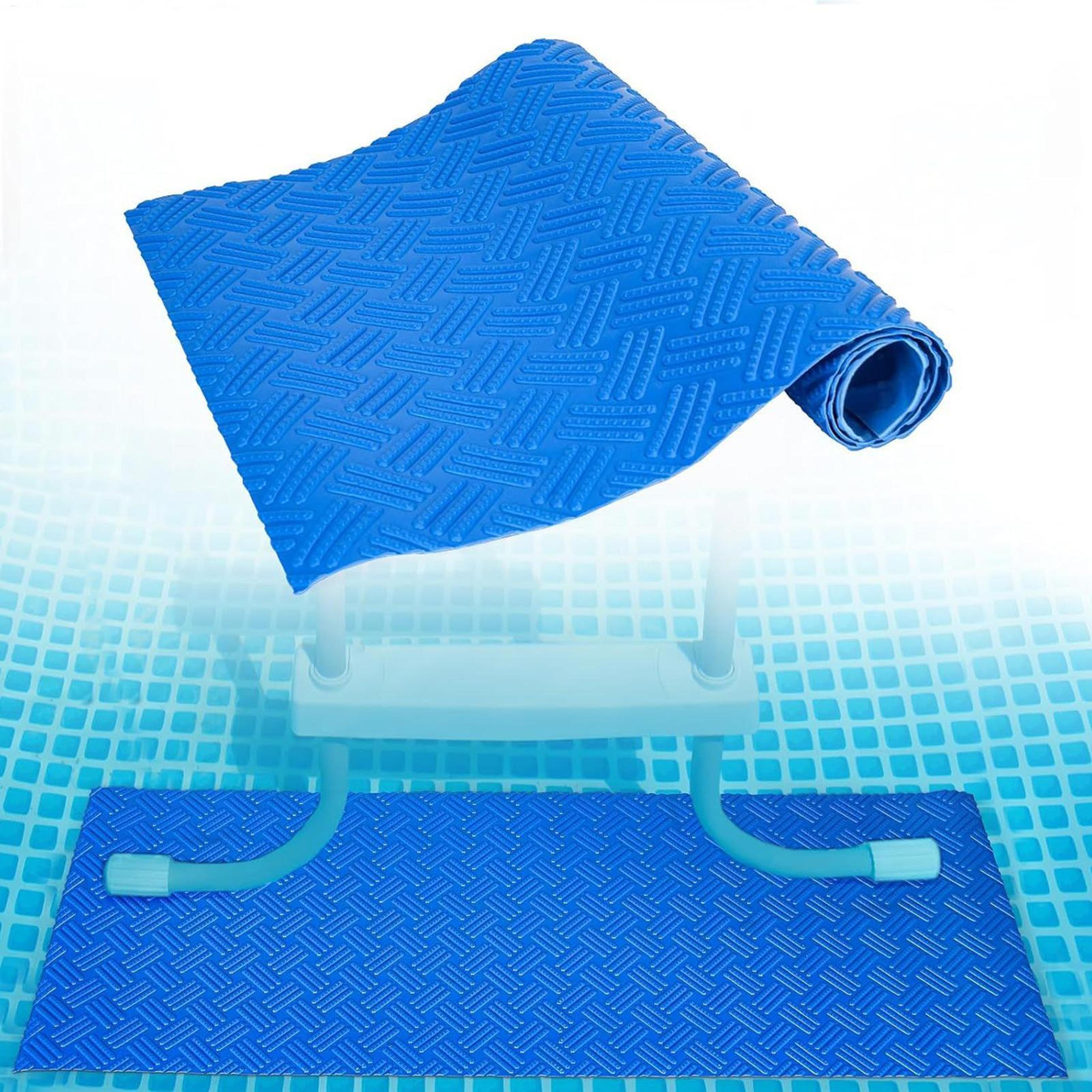 non slip pool ladder mat heavy duty pool liner protector & marine step safety pad
