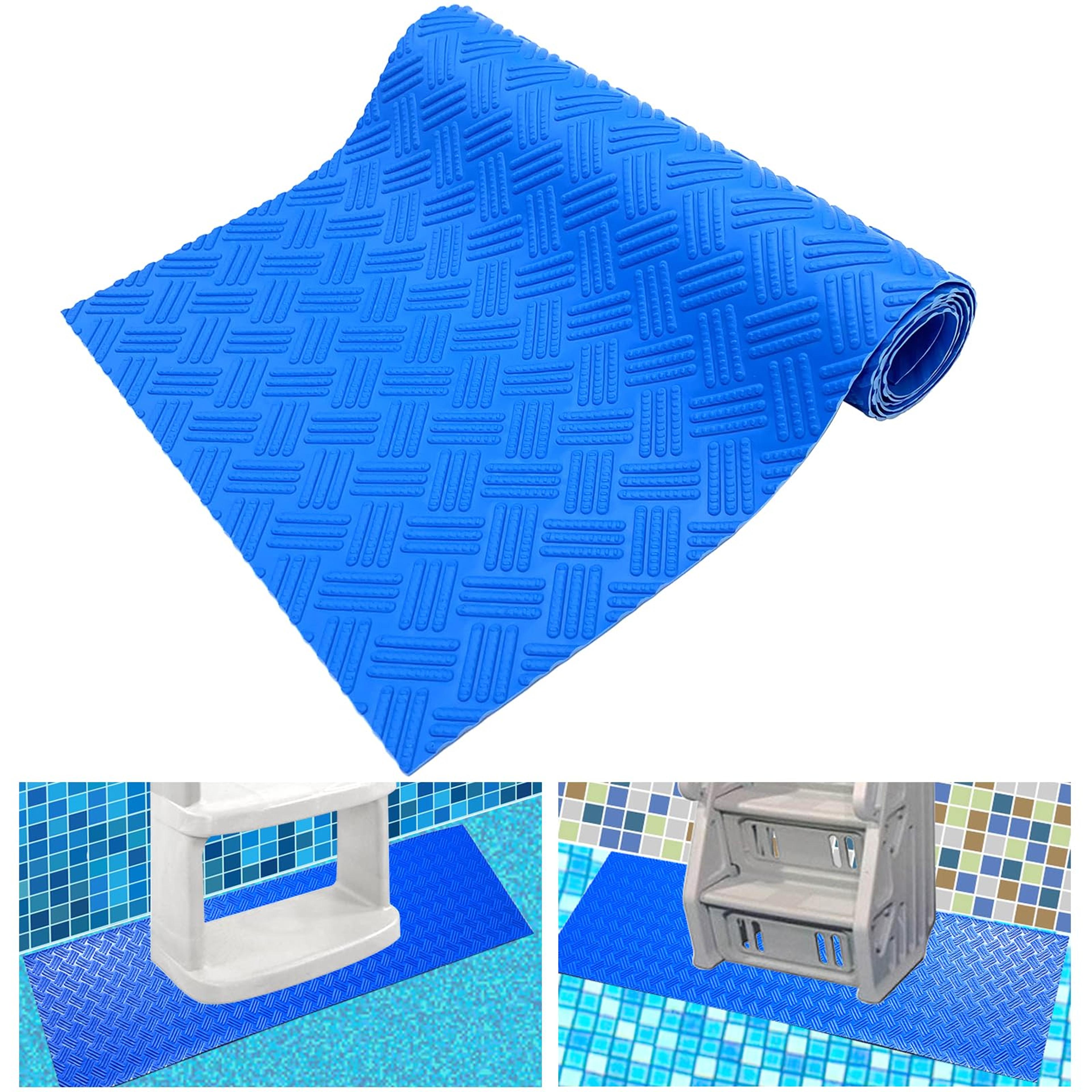 heavy duty pool ladder mat non slip pool liner protector for above ground pool steps