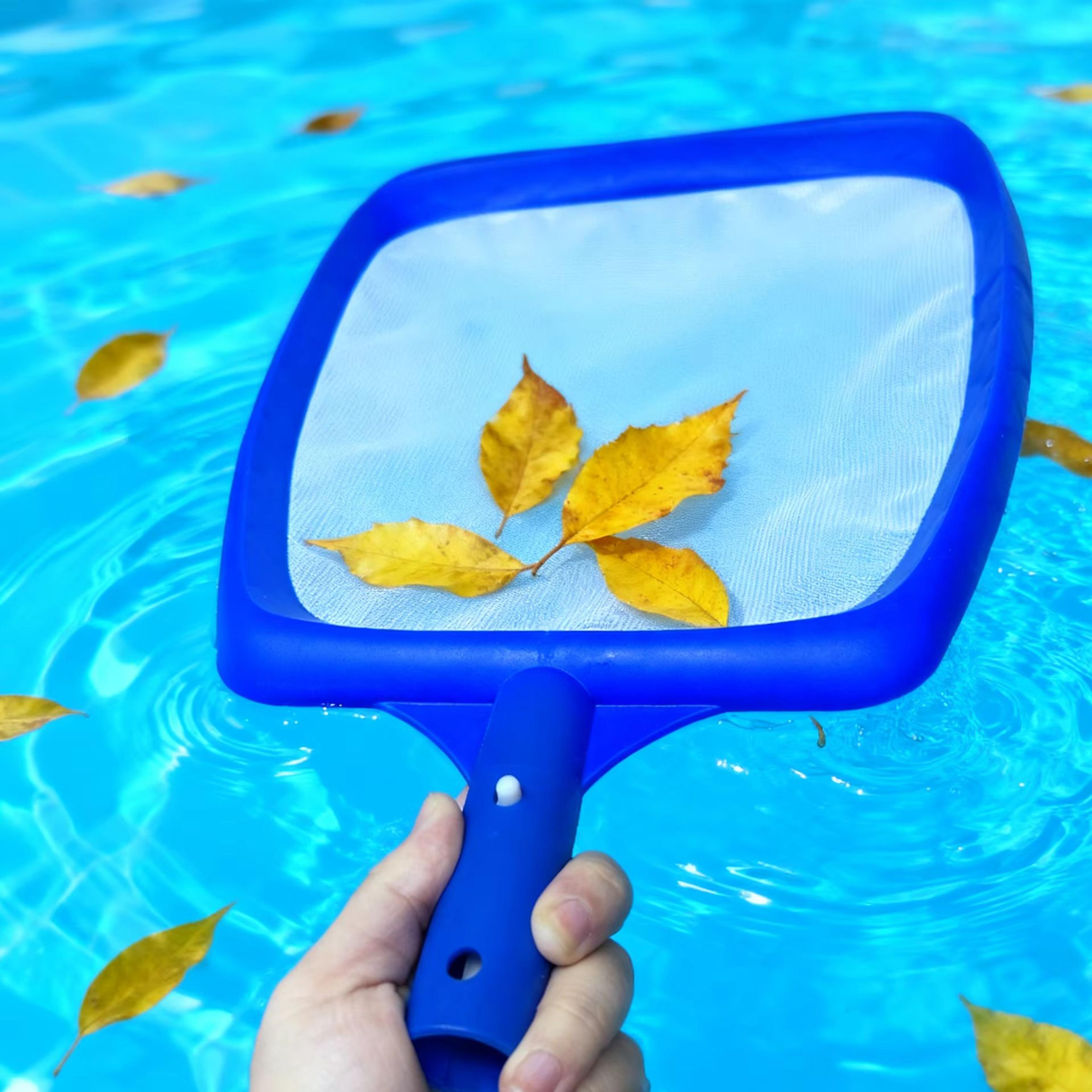 heavy duty pool skimmer net fine mesh pool leaf net for fast swimming pool cleaning