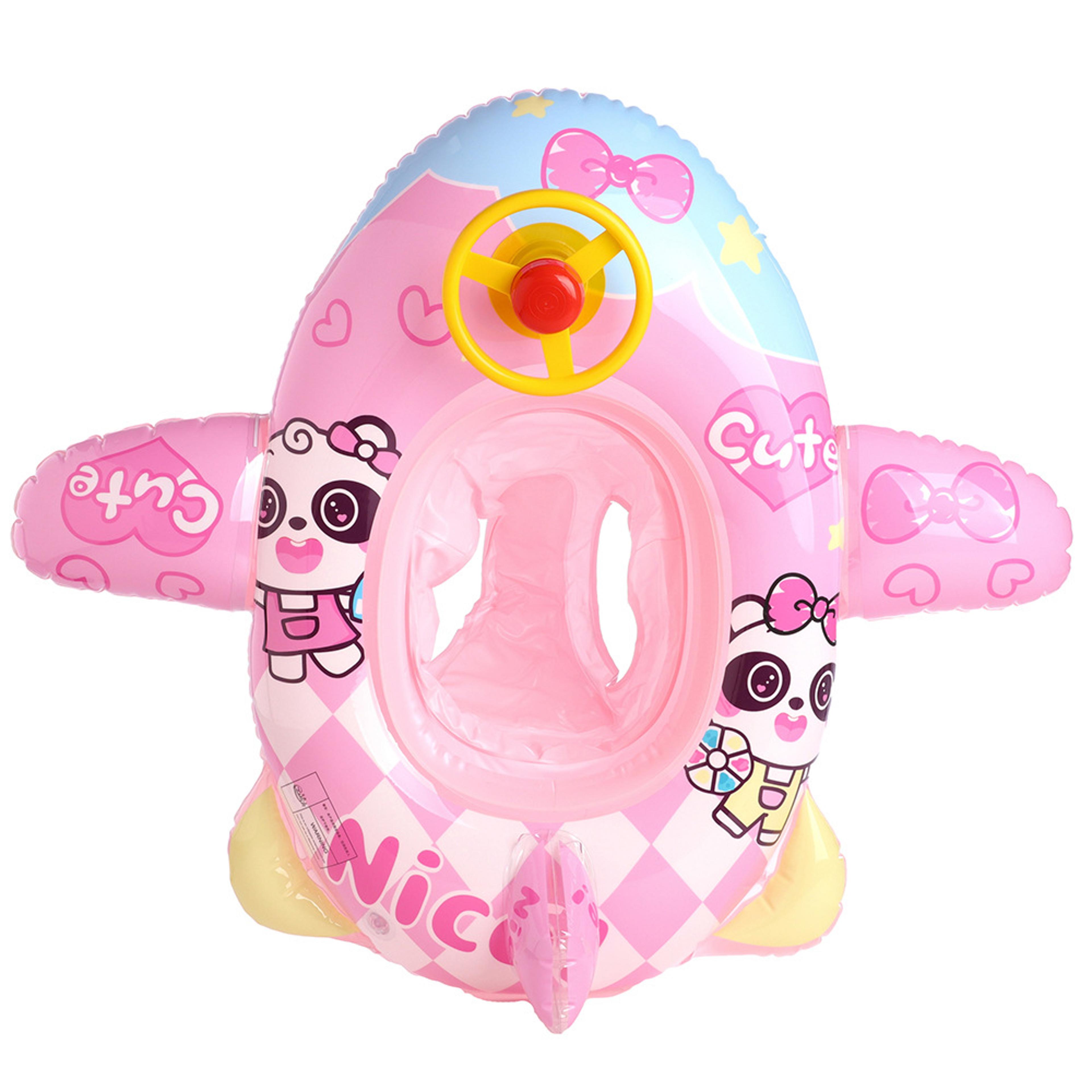 rooxin pool float inflatable swim ring for beach, pool & summer water fun