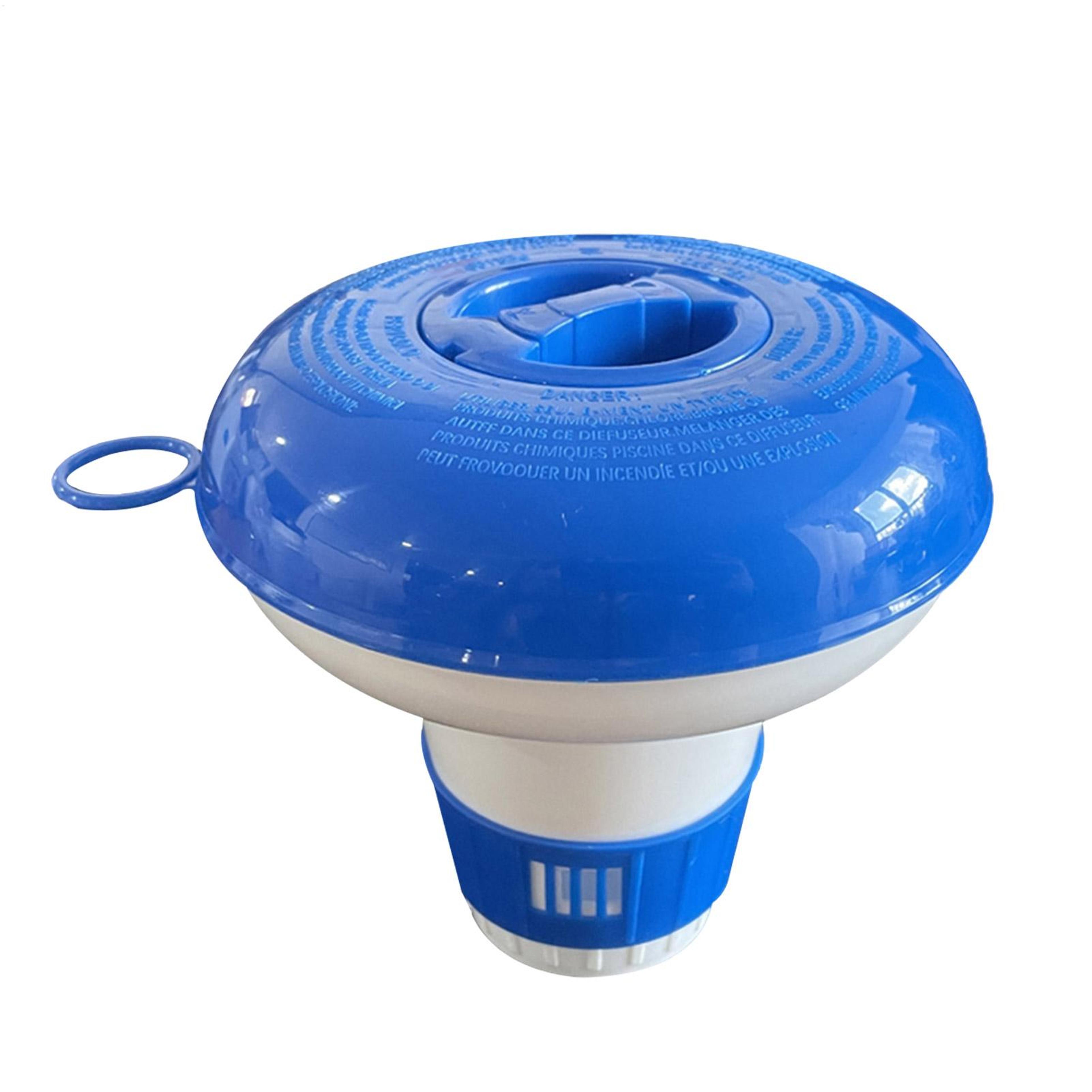 floating chlorine dispenser adjustable pool tablet floater for clean swimming pools & spas