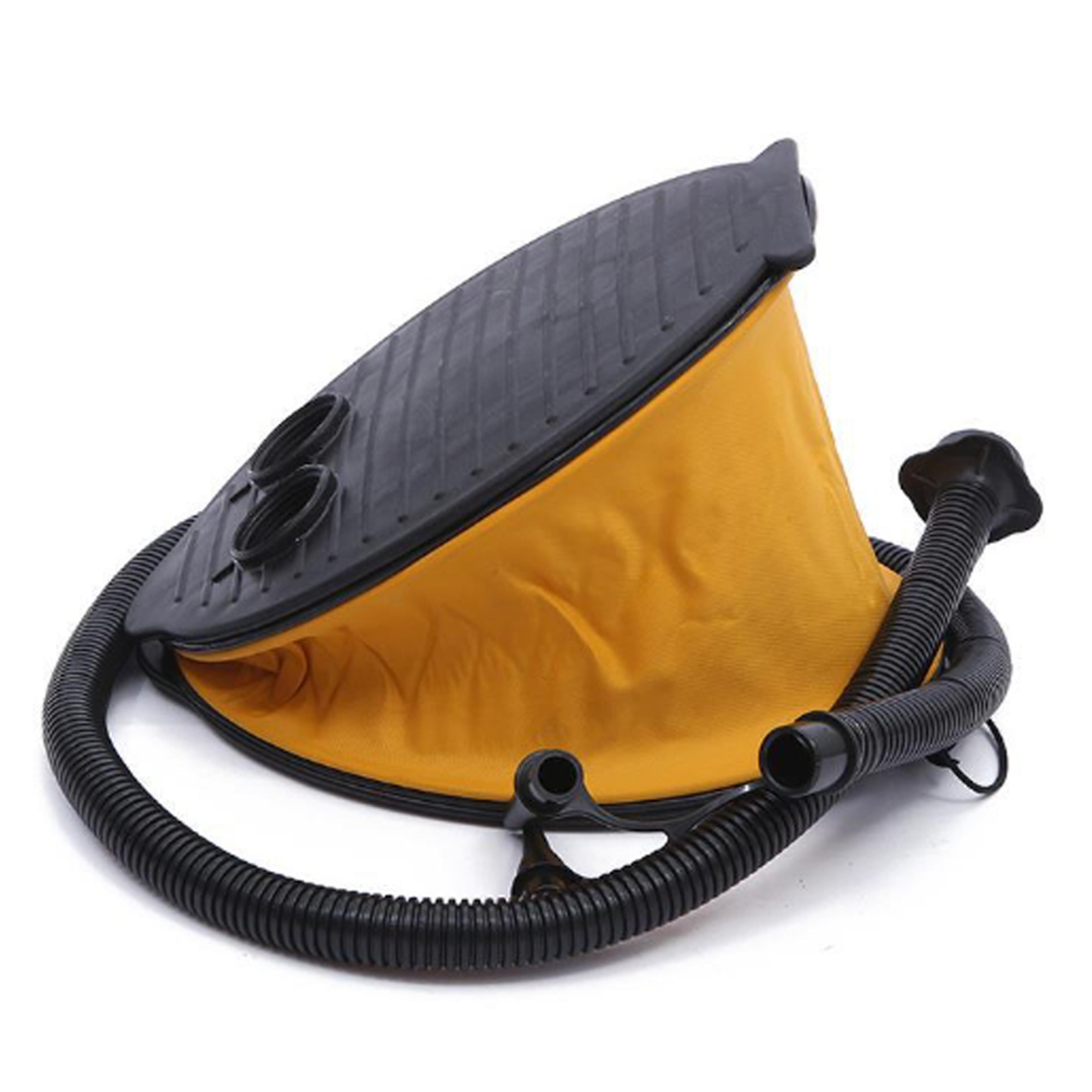portable foot pump for inflatables fast manual inflatable pump for pools, air beds & toys