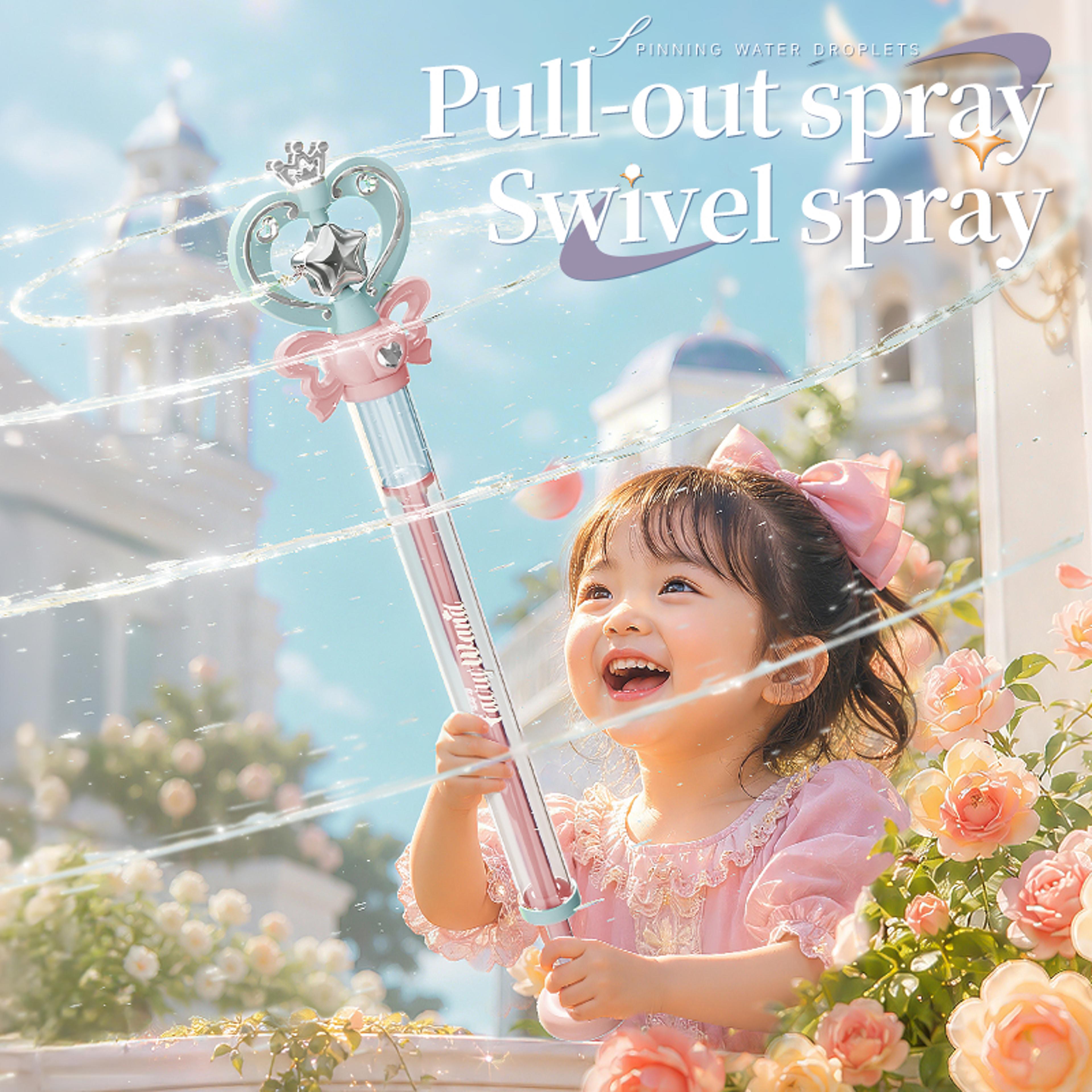 magic fairy wand water gun for kids sparkling fairy wand water gun summer water blaster toy