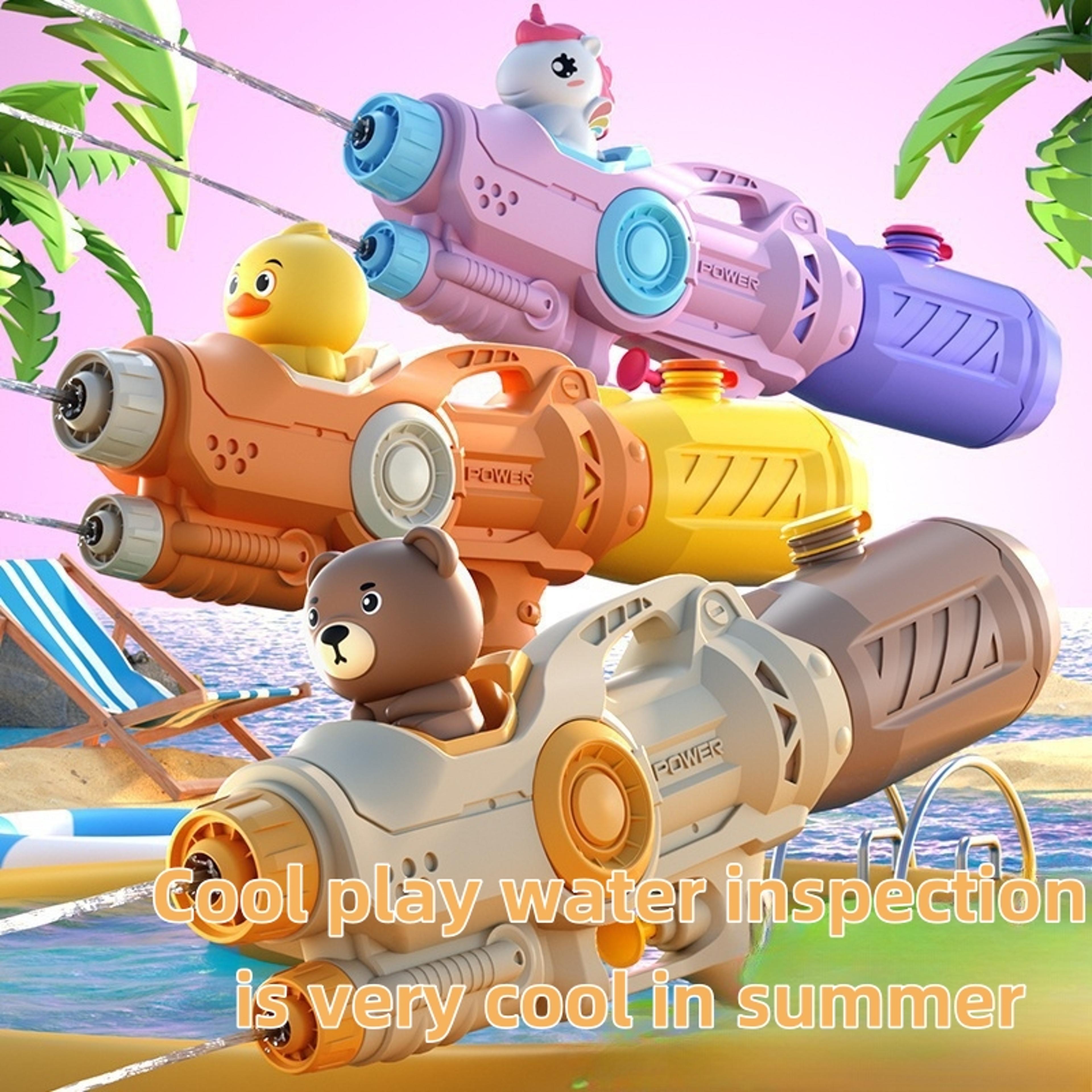 kids double water blaster long range water gun for kids beach & pool summer play