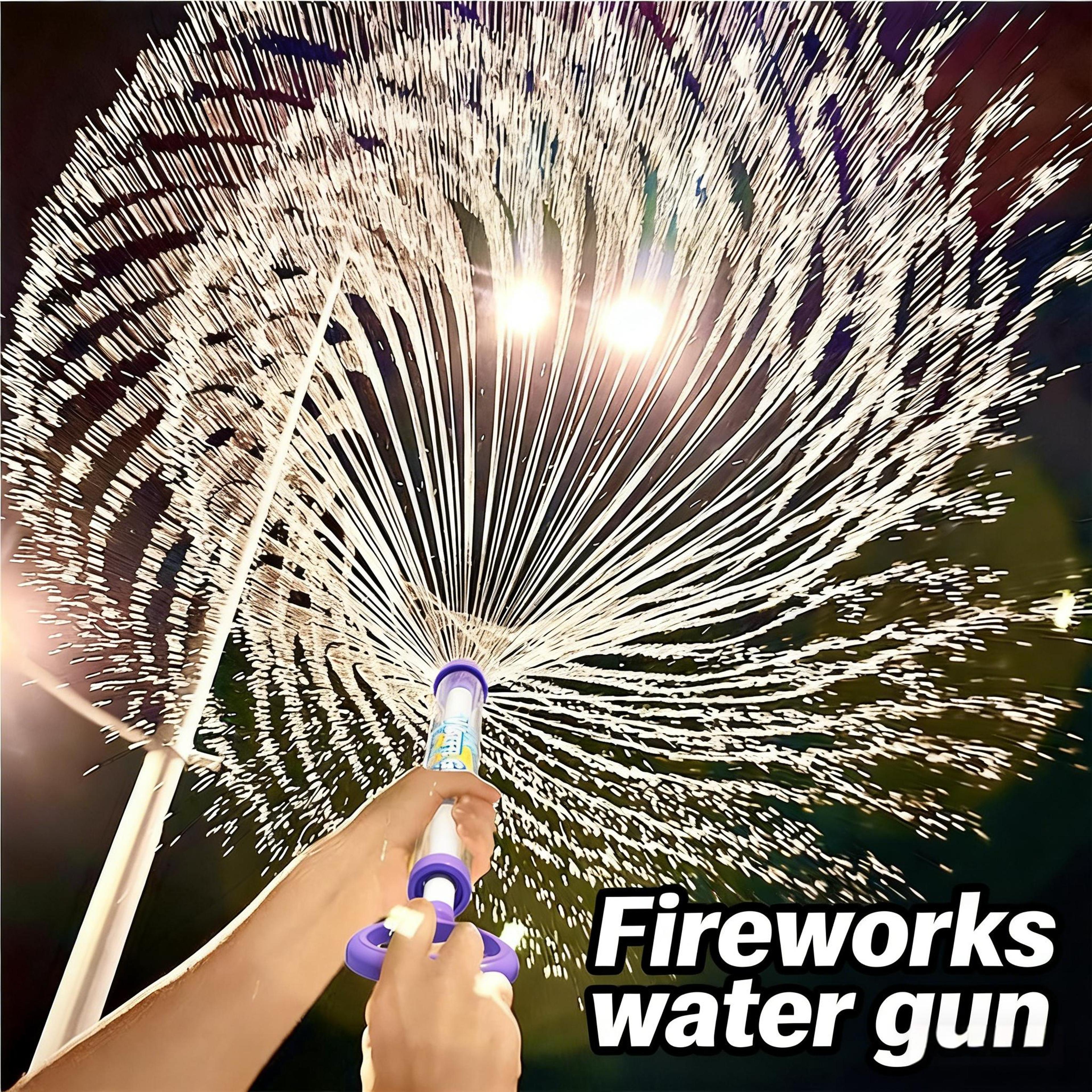 firework water gun pump water blaster for kids & adults fun beach and pool party water toy