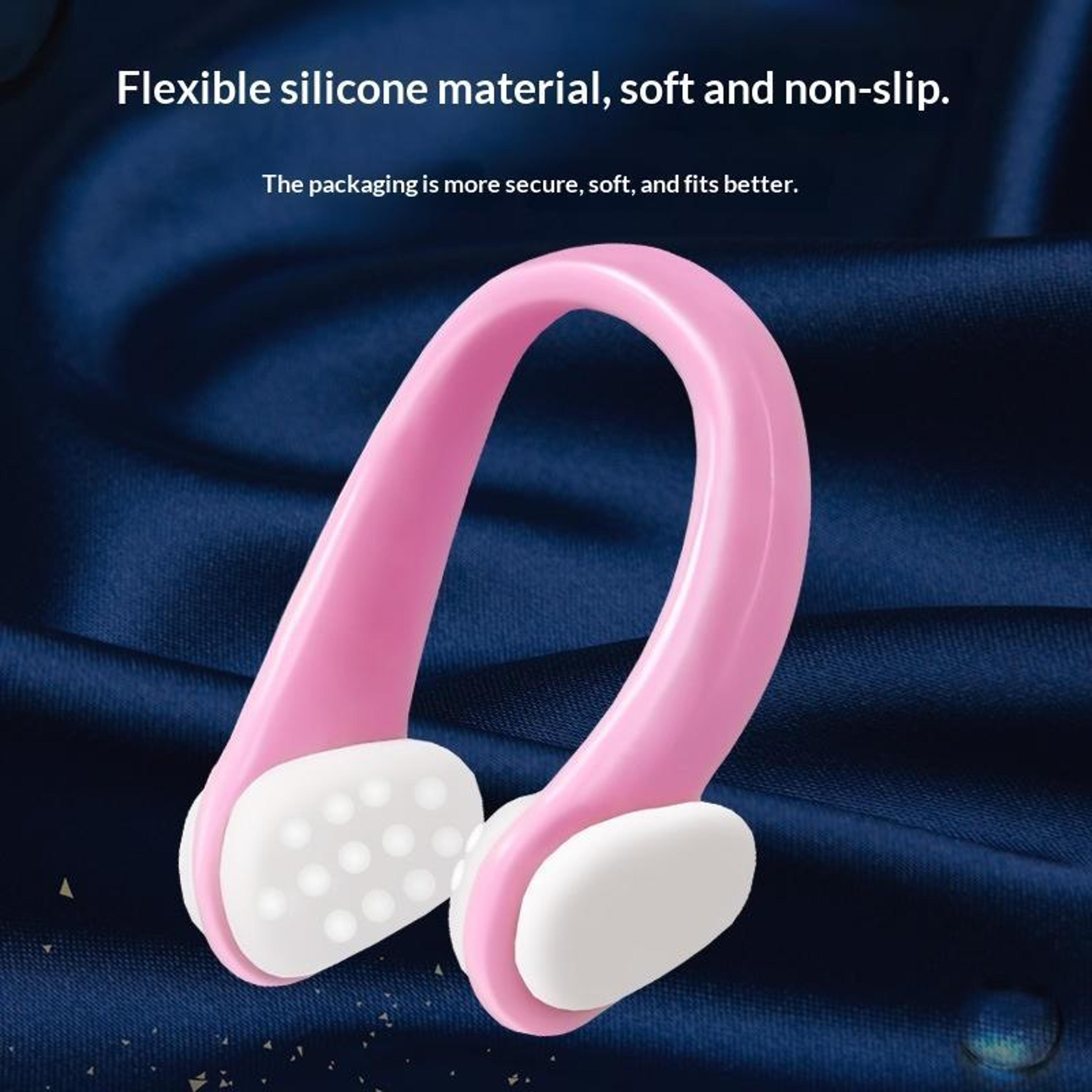 silicone swimming nose clip waterproof swim nose plug for kids & adults