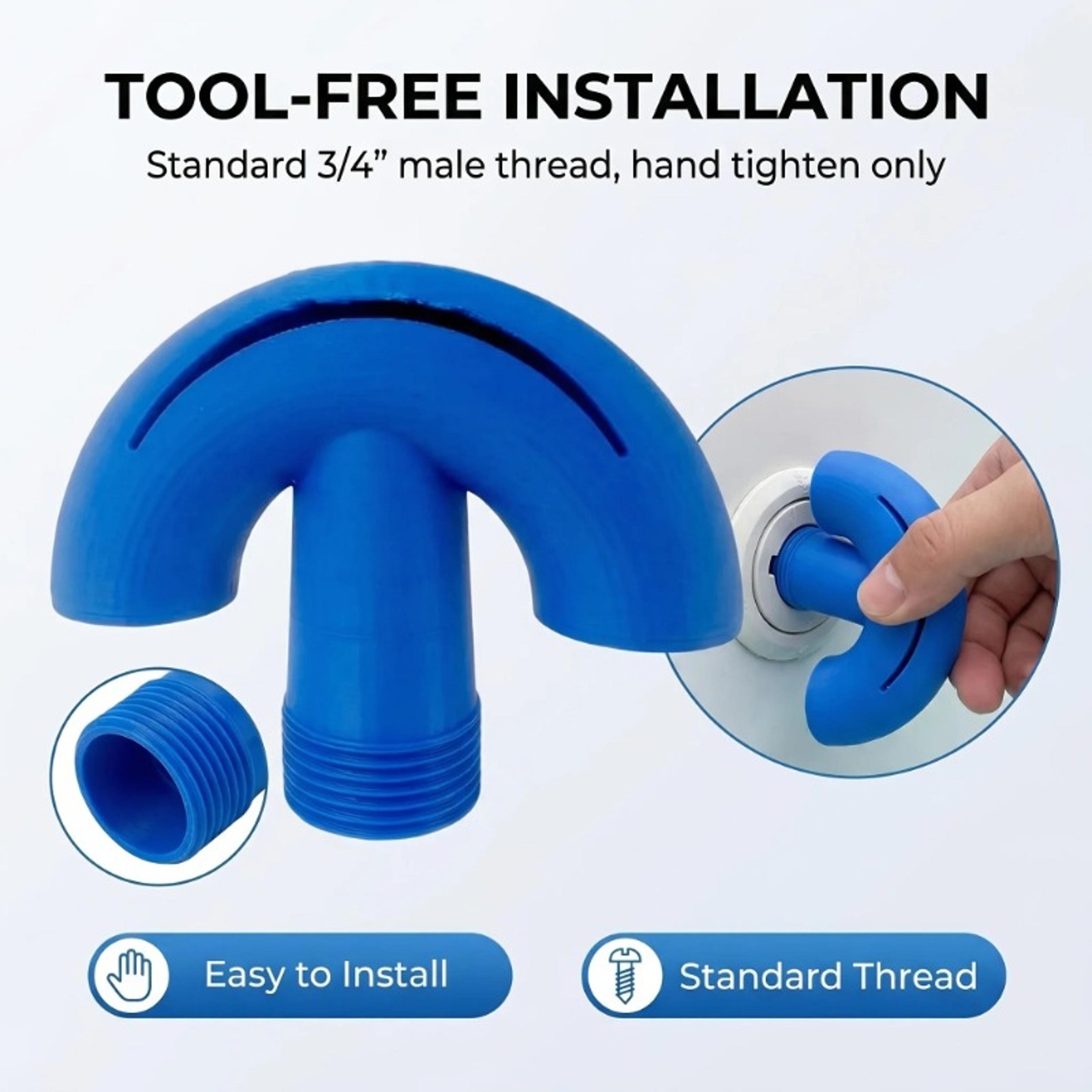 pool fountain waterfall sprinkler adjustable pool aerator cooling accessory for above & inground pools