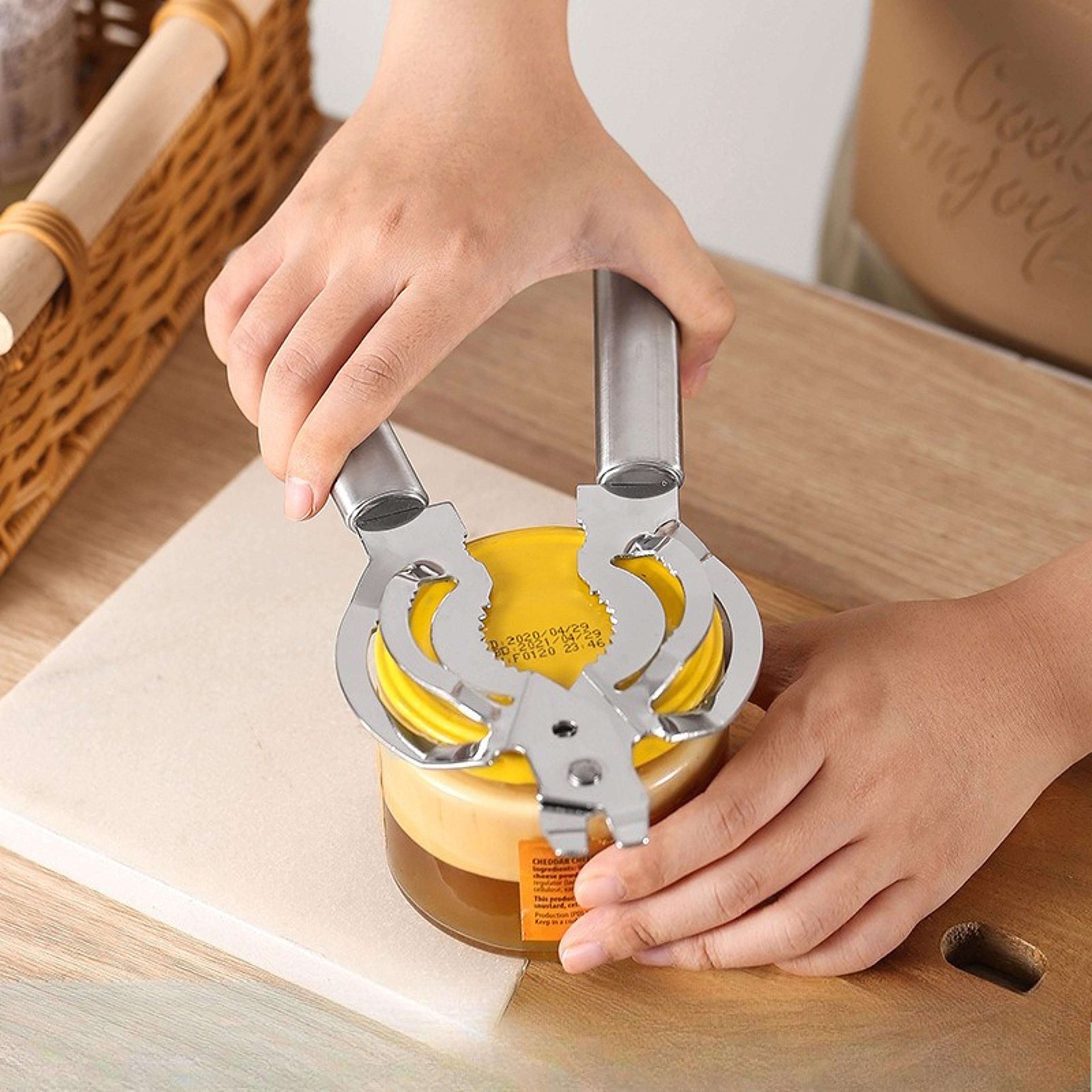 stainless steel can opener multifunction manual kitchen gadget for cans & bottle caps