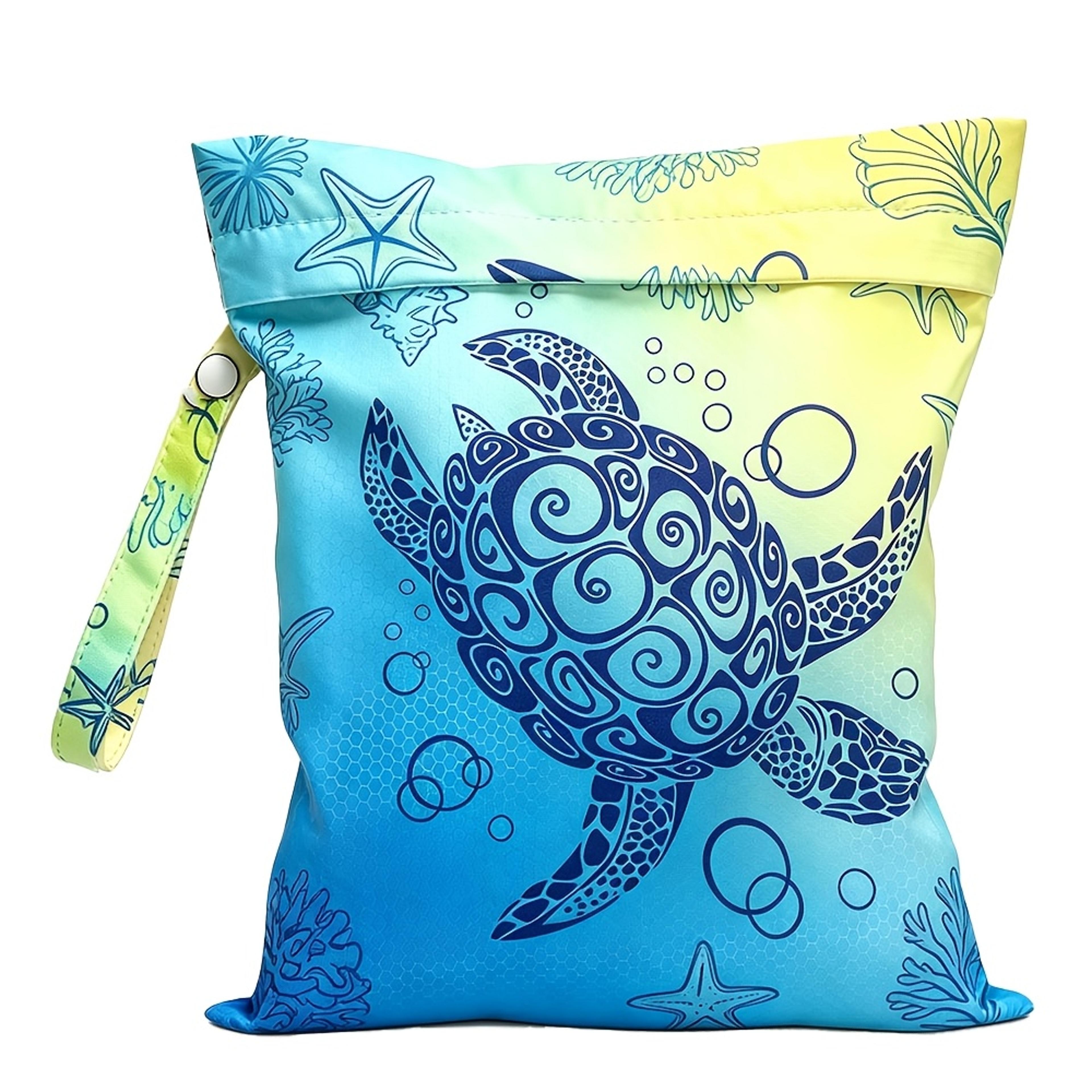 waterproof wet dry bag for travel, swimming & beach essentials organizer
