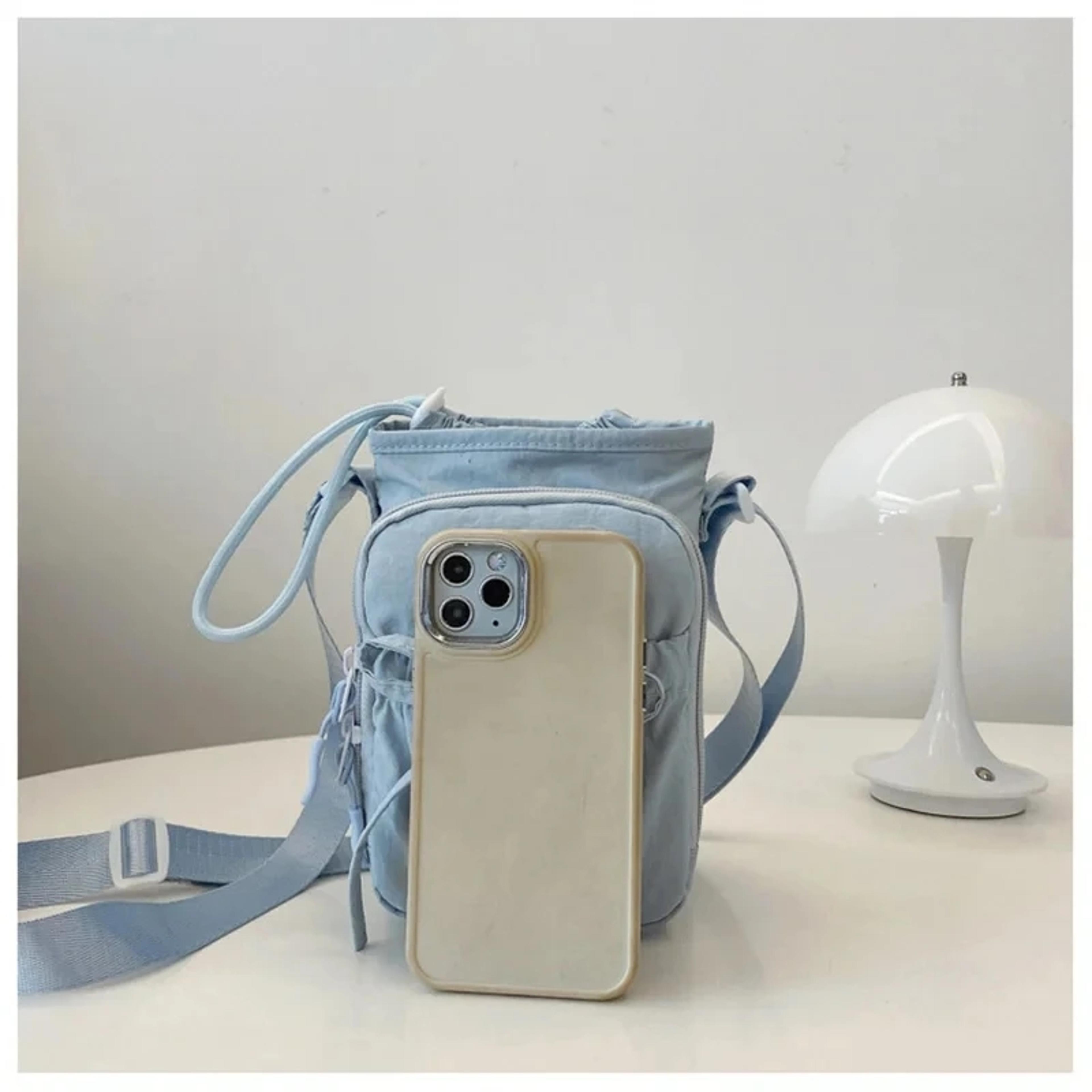 lightweight crossbody phone bag with water bottle holder for women travel & outdoor sports