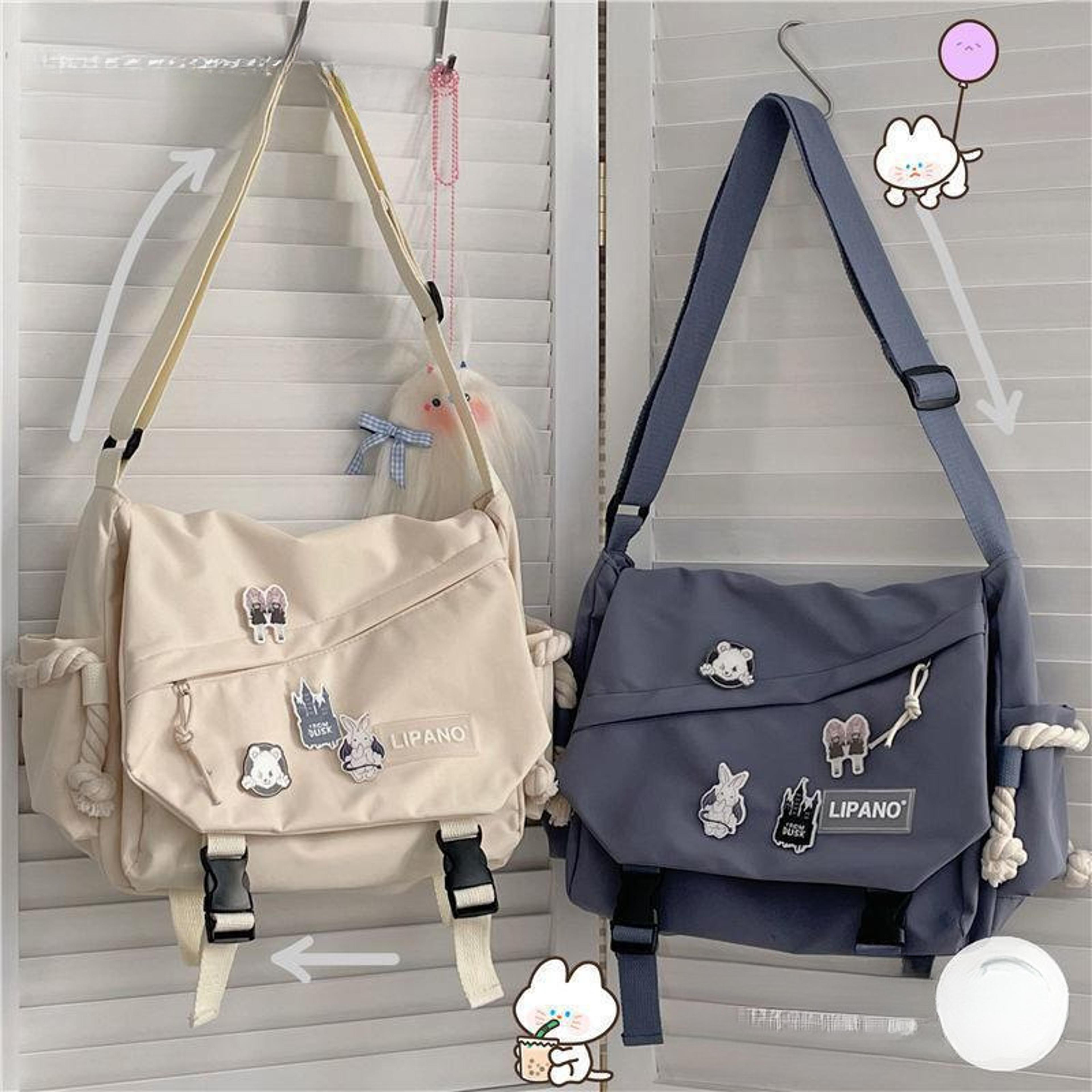 urban canvas style crossbody messenger bag for everyday travel & street style