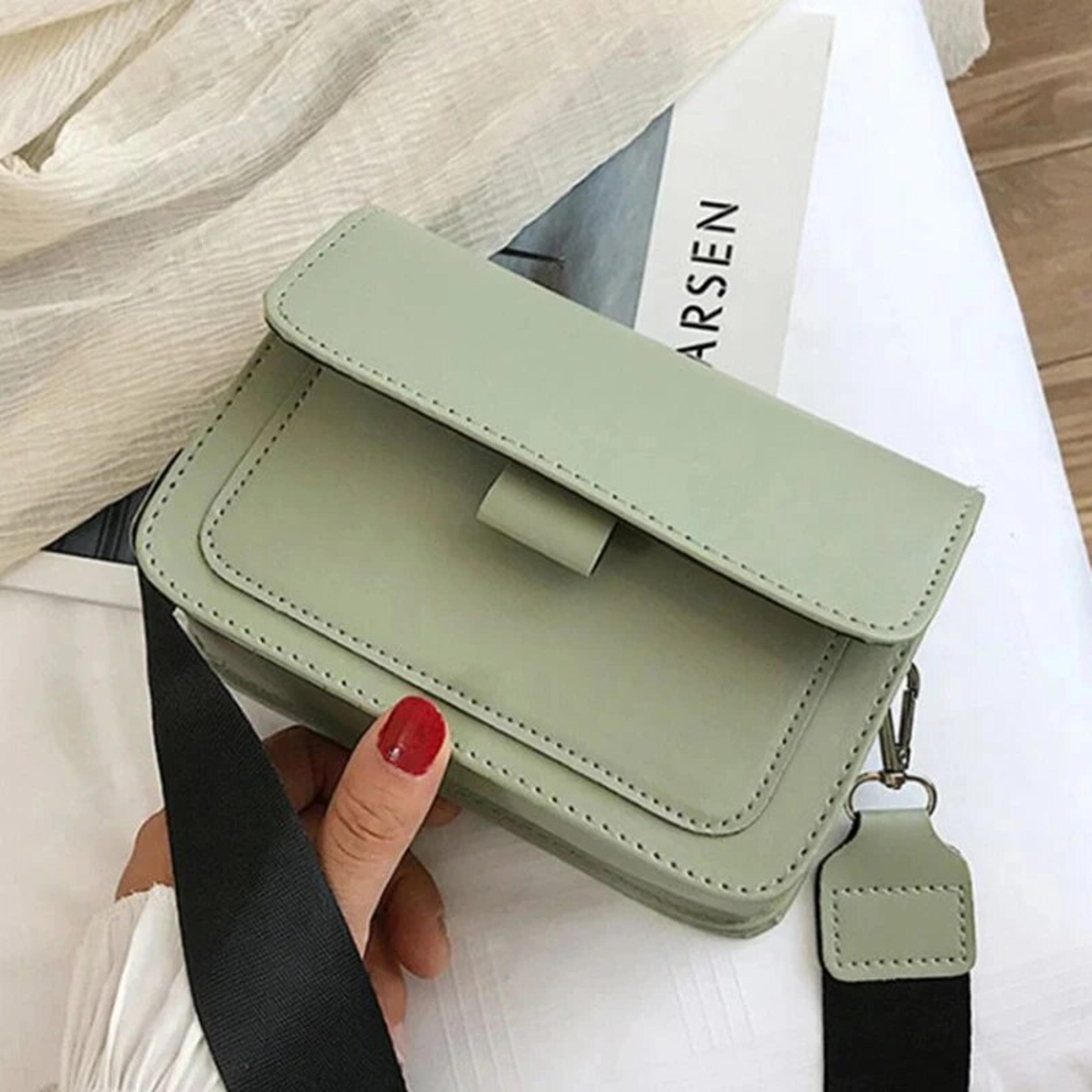 elegant crossbody bag for women pu leather small shoulder messenger handbag