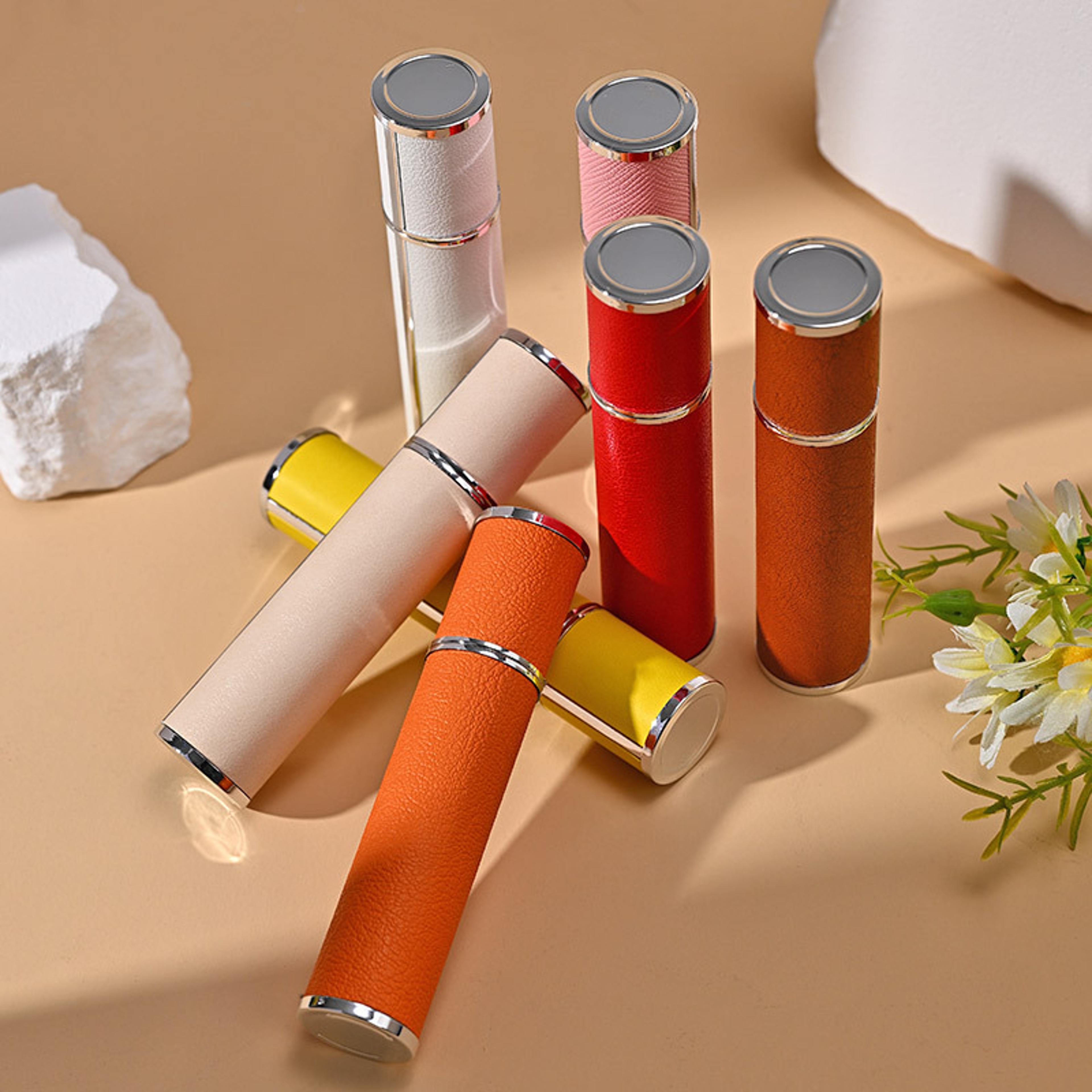 luxe carry refillable perfume atomizer travel spray bottle