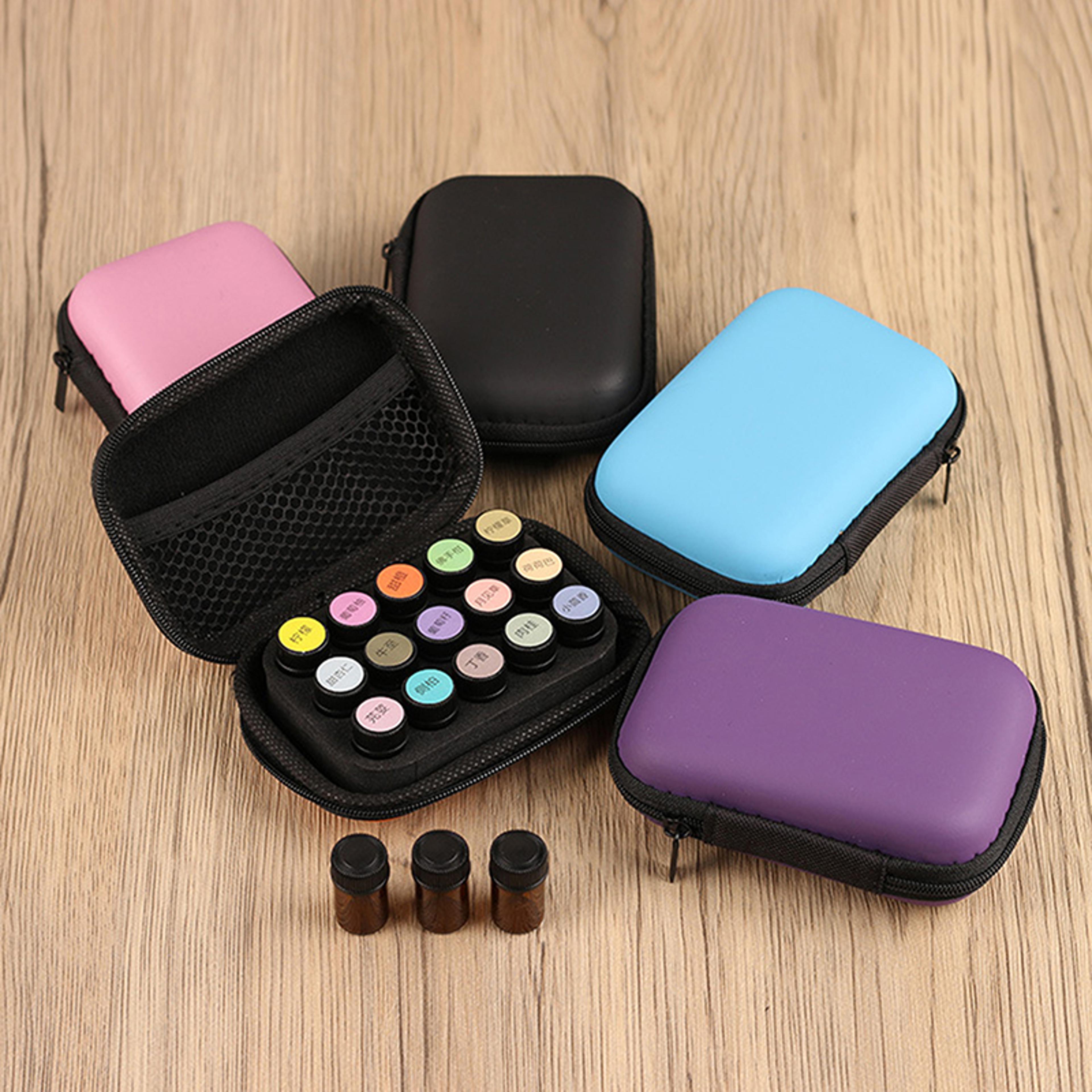 essential oil carrying case for bottles and portable perfume storage