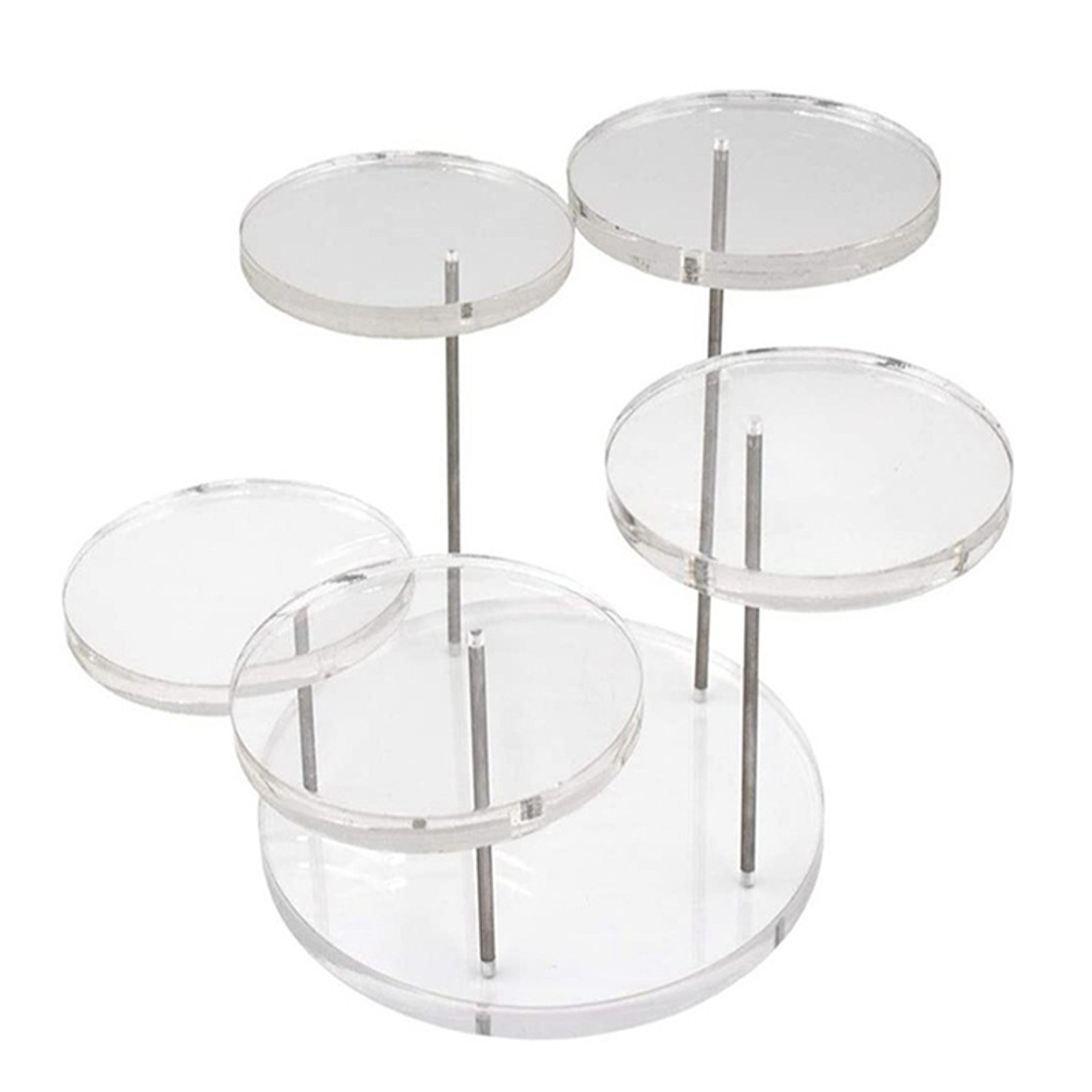 acrylic perfume display stand and jewelry organizer rack