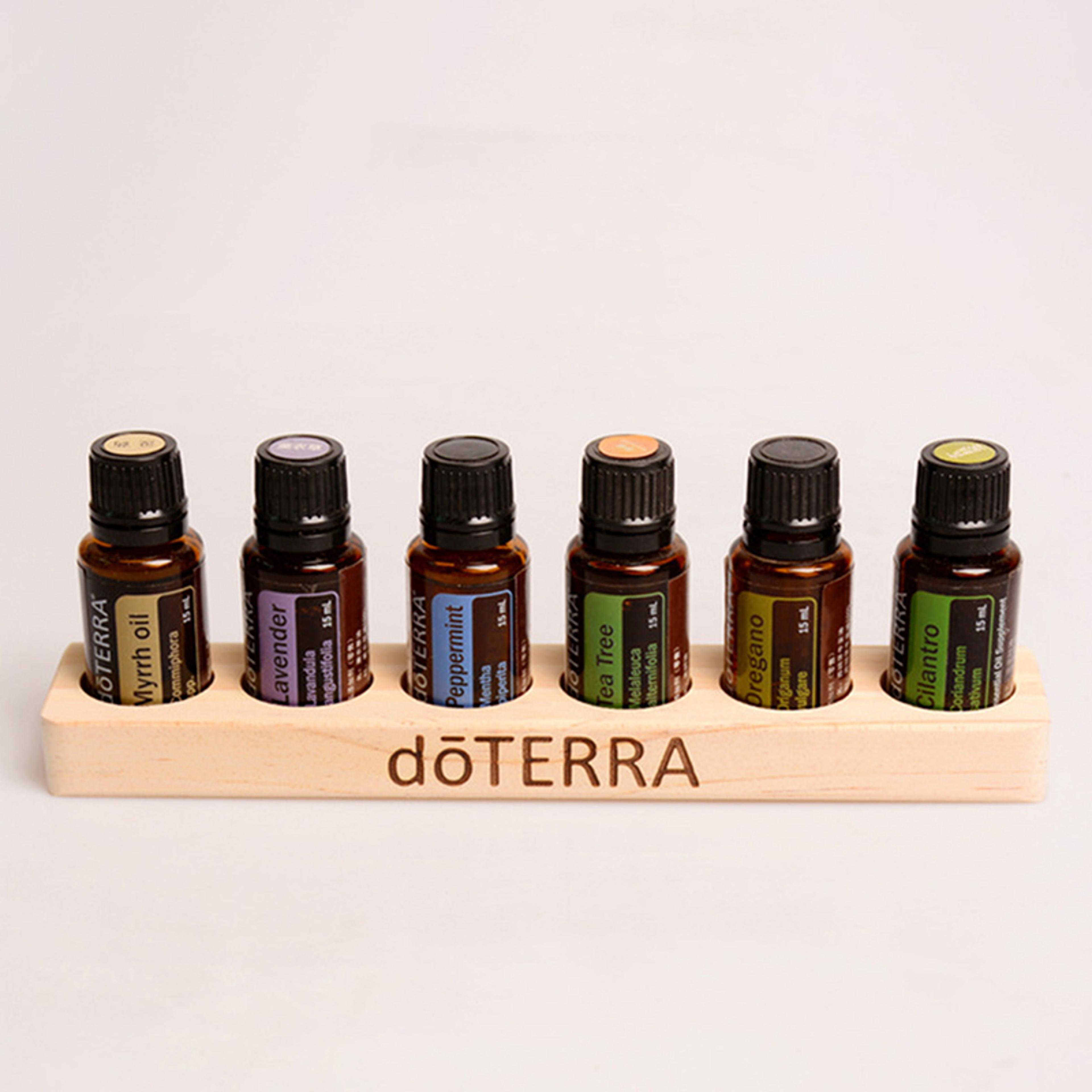 essential oil holder wooden display stand and essential oil storage rack