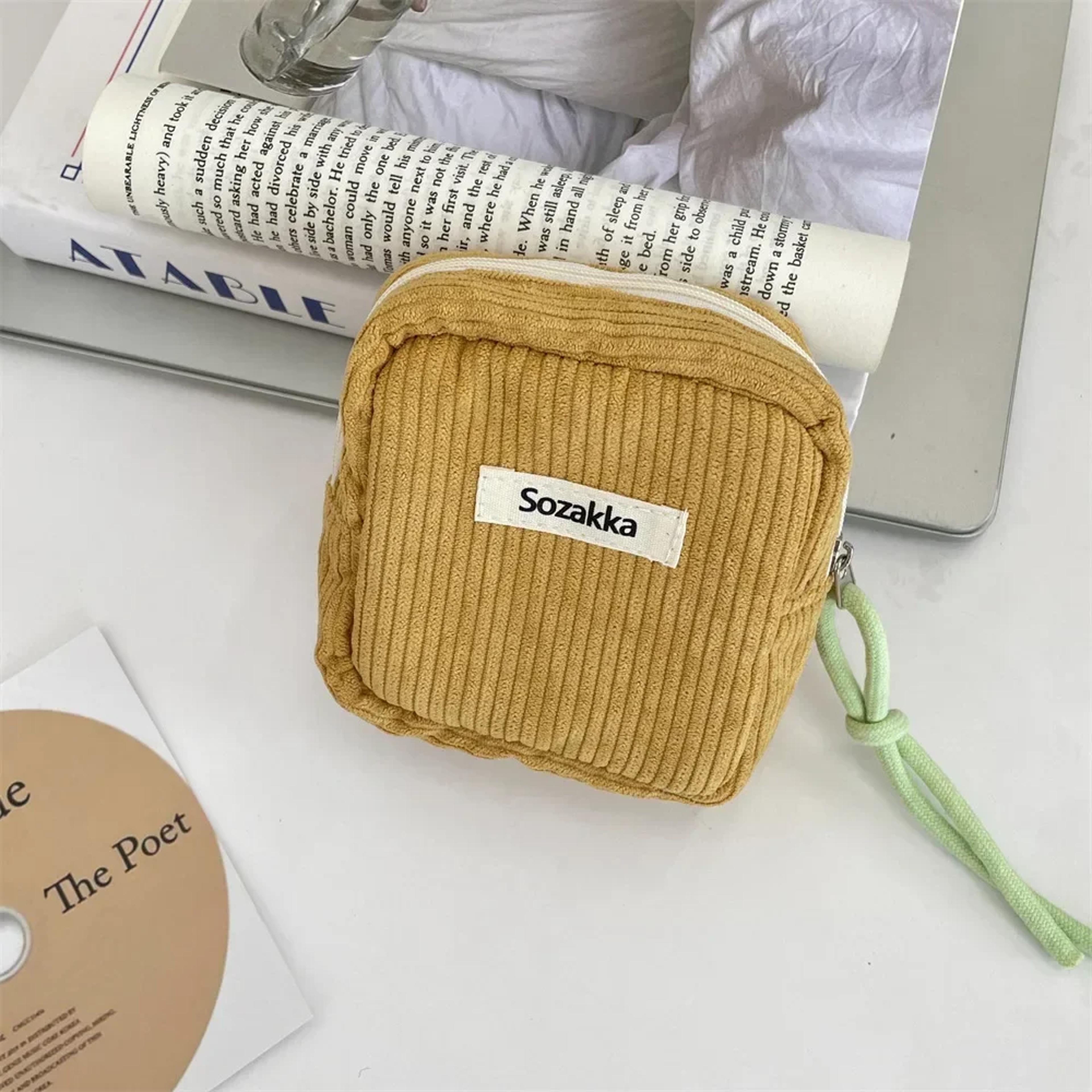 cute mini makeup bag small cosmetic travel pouch for purse essentials