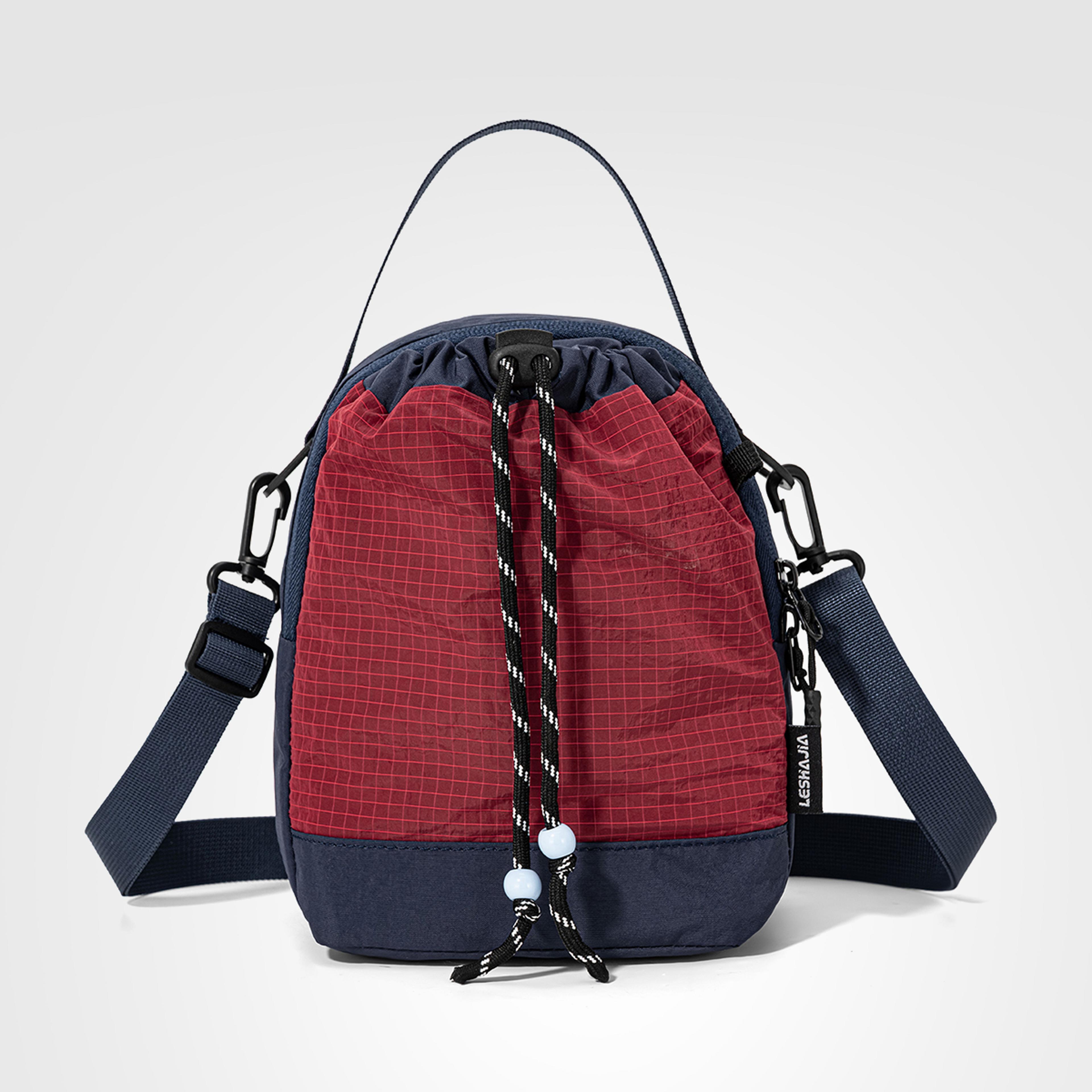 light weight crossbody water bottle bag with phone pocket for hiking, cycling and travel