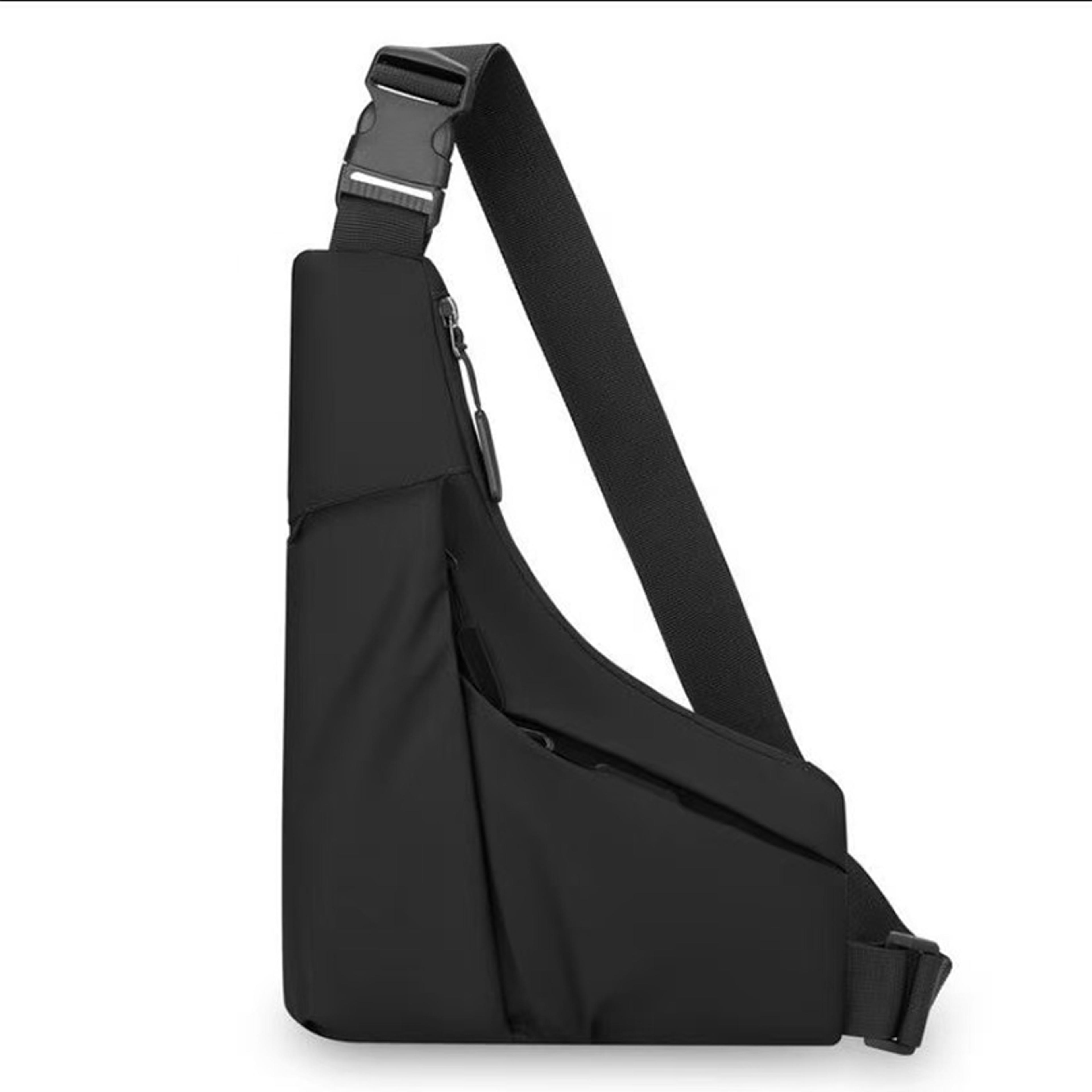 mens lightweight chest bag crossbody sling bag for travel, hiking and everyday carry