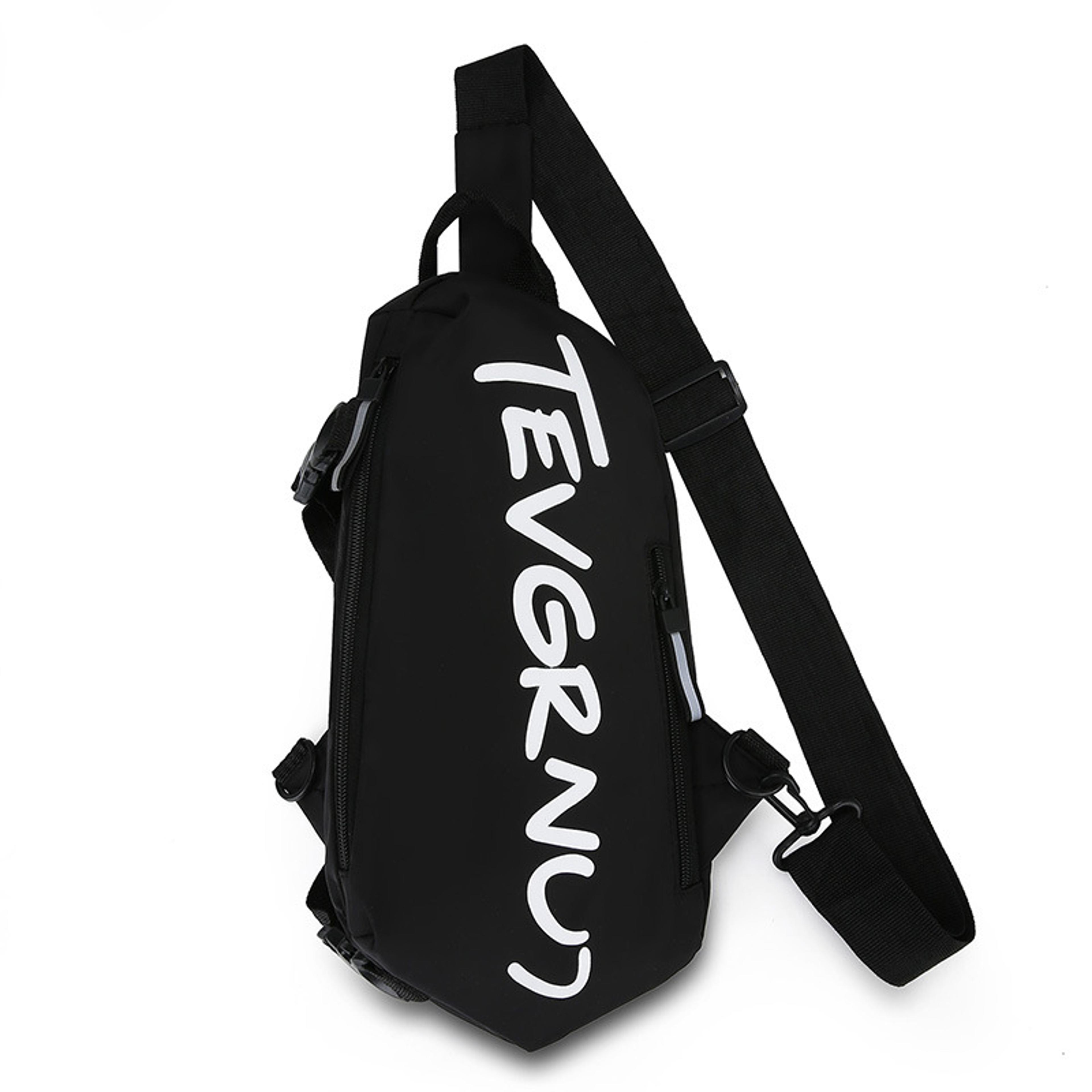 light weight nylon crossbody bag for women & men versatile chest & shoulder bag