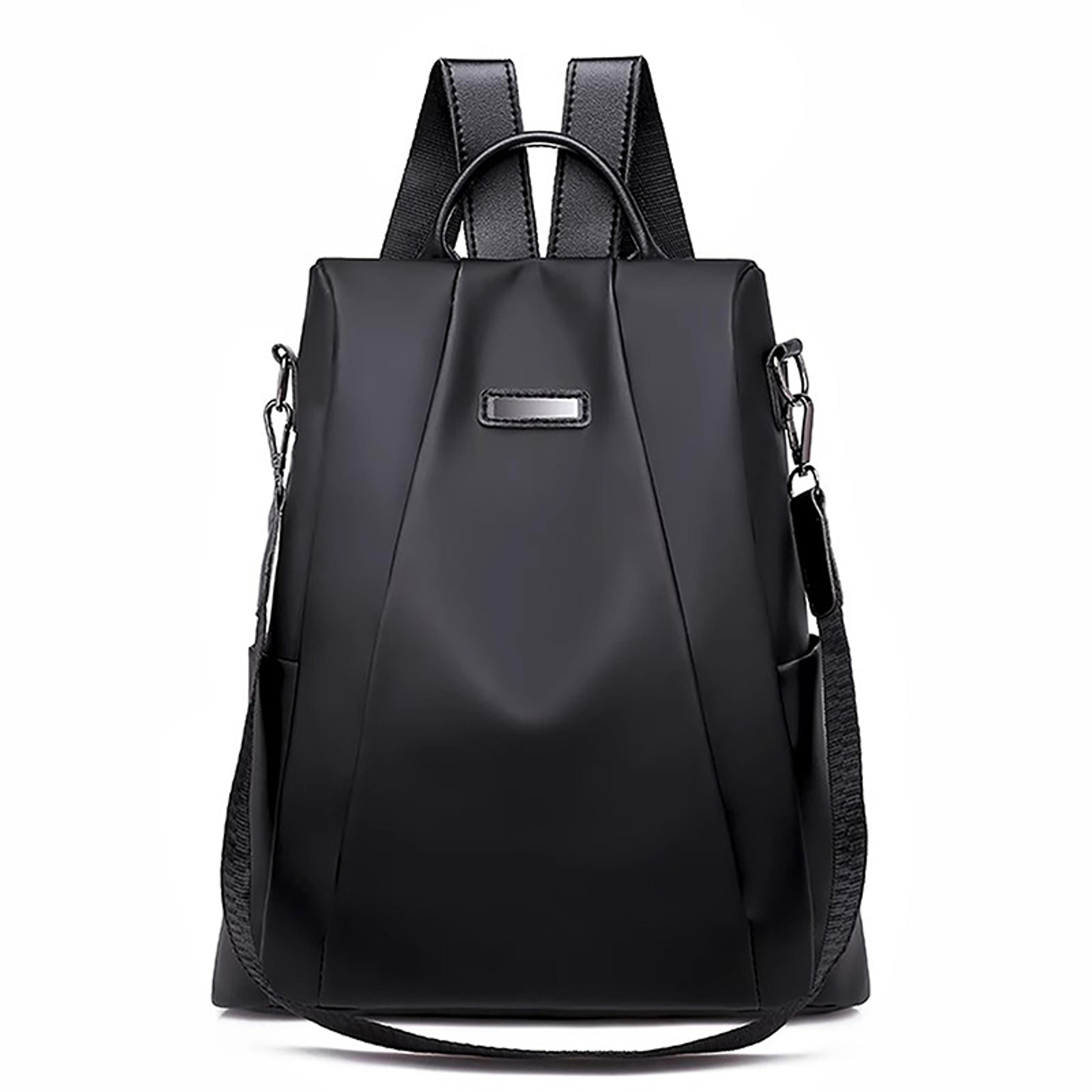 womens anti theft backpack convertible travel backpack & shoulder bag